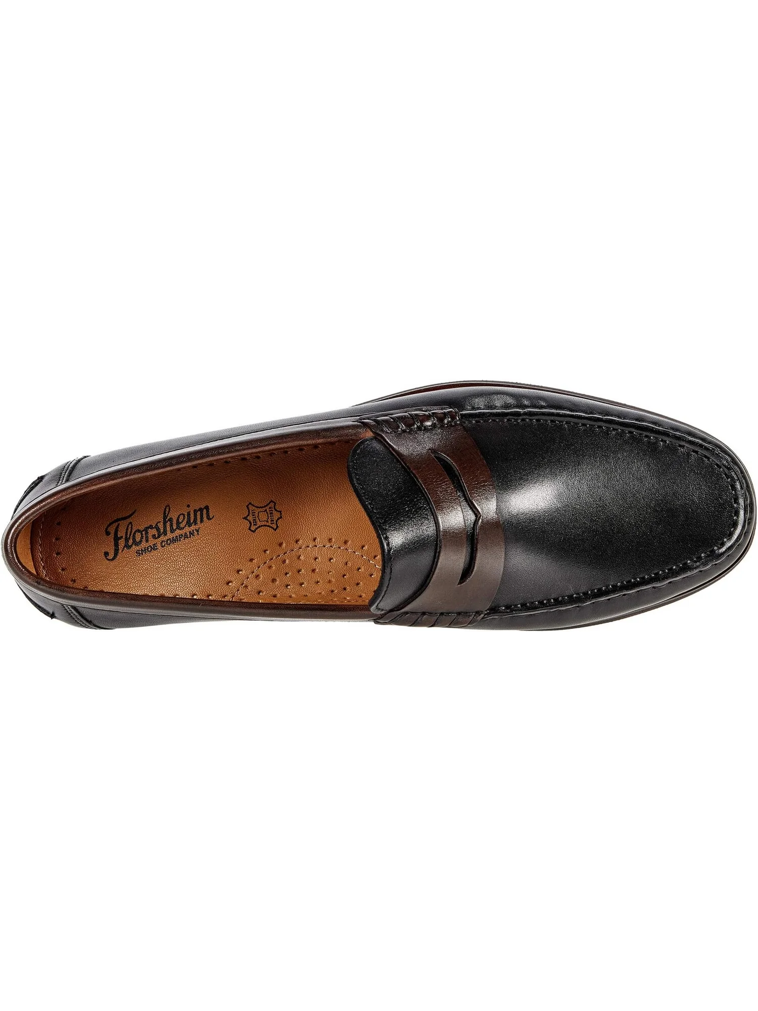 Лоферы Florsheim Berkley Flex Penny Loafer — изображение 2 из 4, черный/коричневый