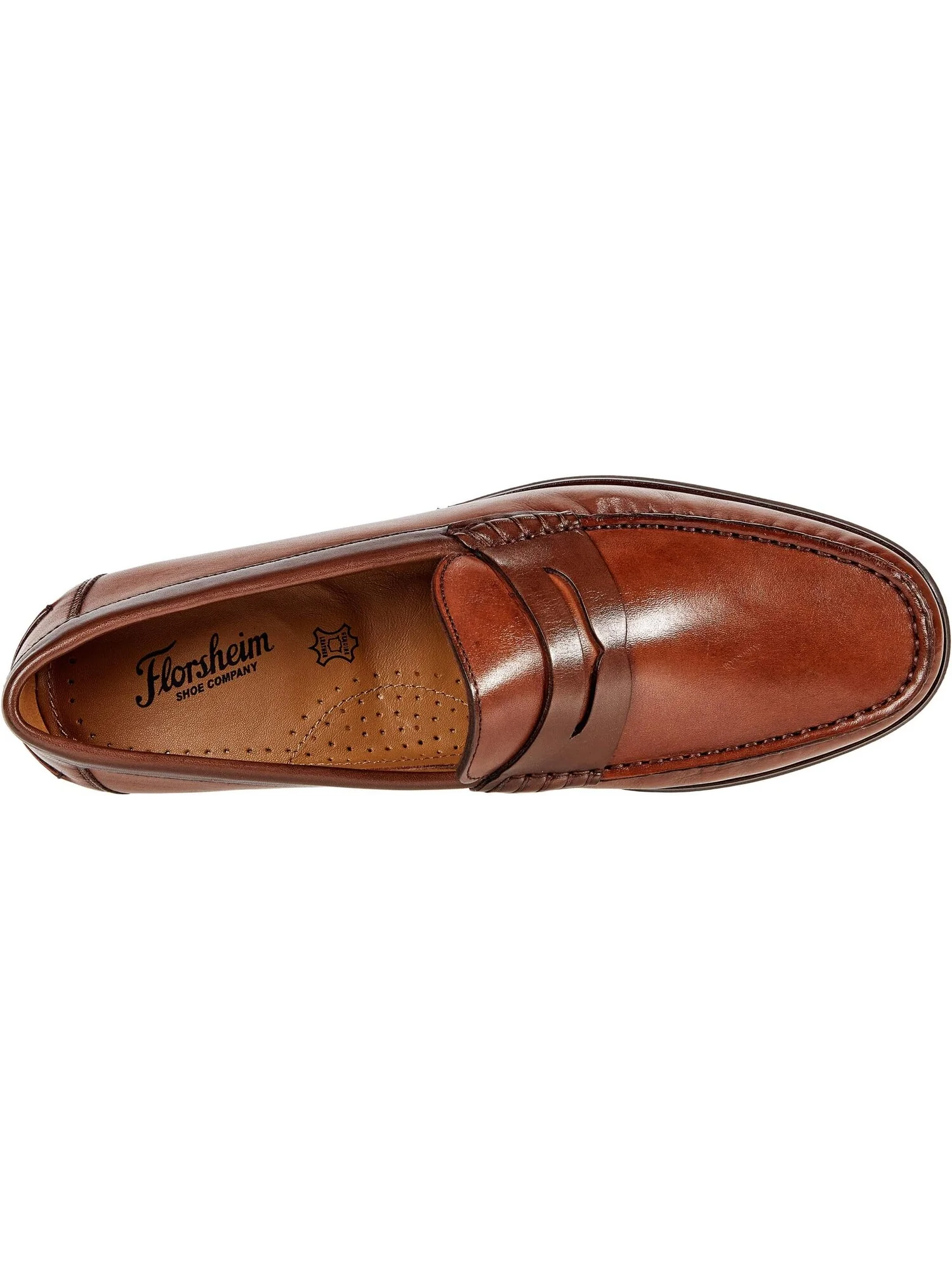 Лоферы Florsheim Berkley Flex Penny Loafer — изображение 2 из 4, коньячный мульти