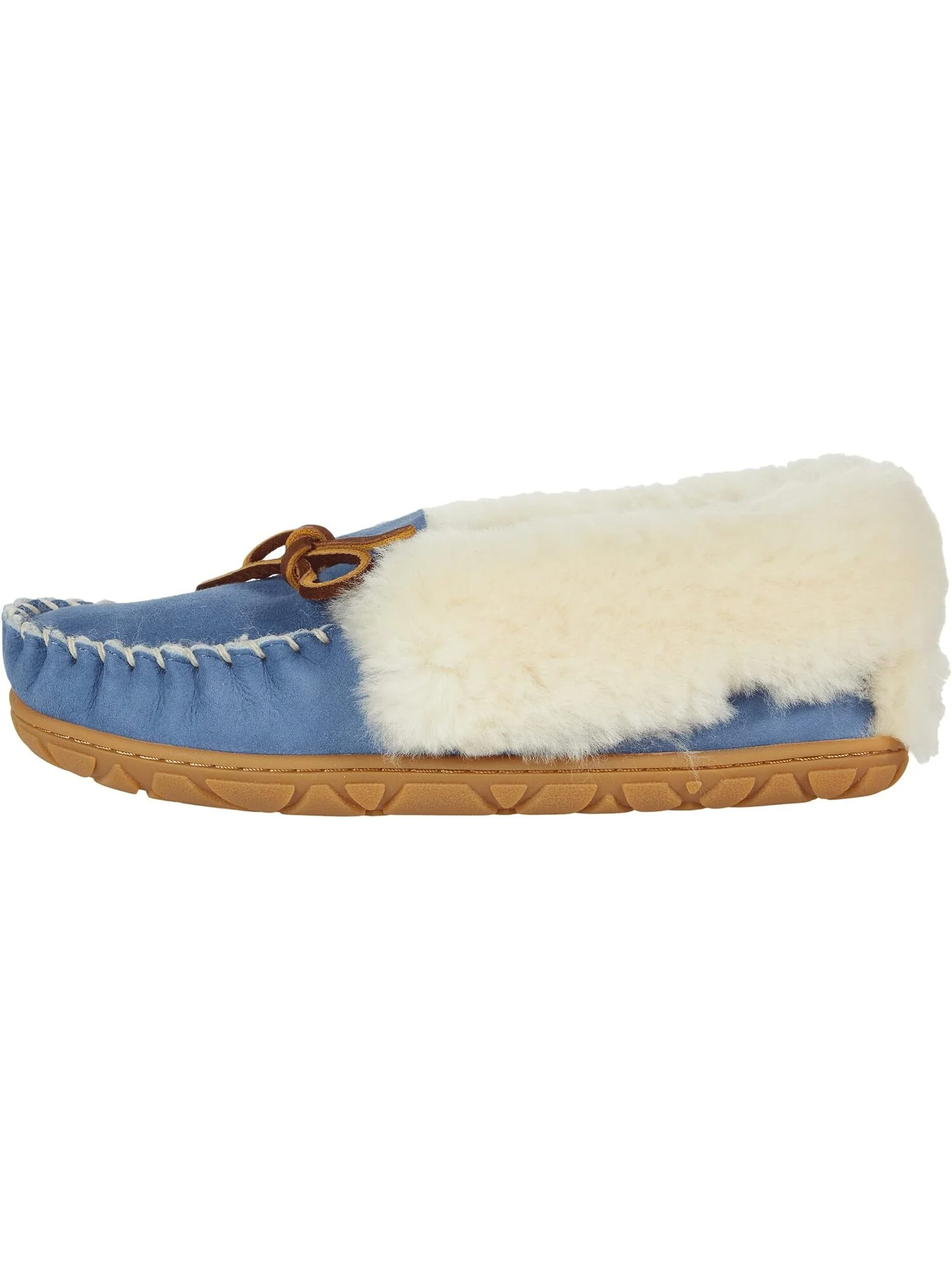 Тапочки Wicked Good Moccasins L.L.Bean — изображение 4 из 6, темно-серый синий