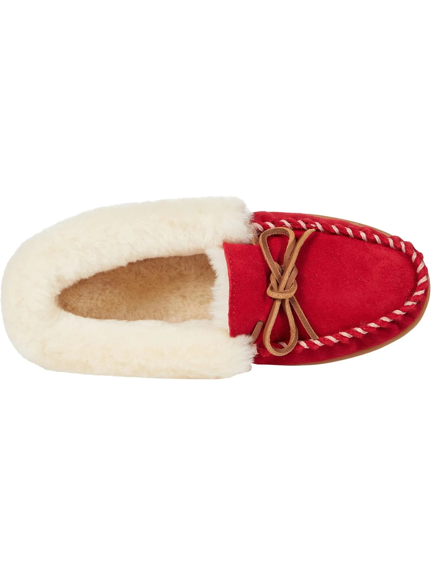 Тапочки L.L.Bean Wicked Good Moccasins — изображение 2 из 4, темный красный