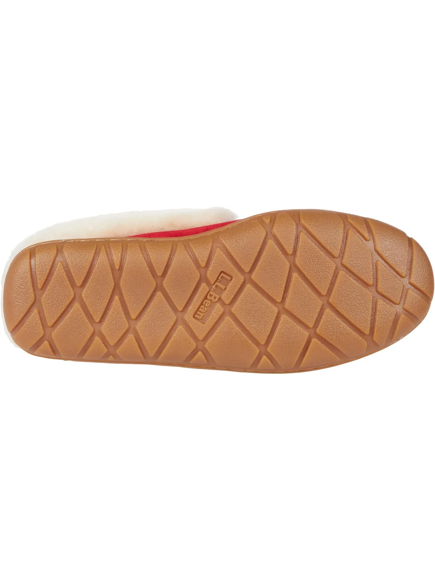 Тапочки L.L.Bean Wicked Good Moccasins — изображение 3 из 4, темный красный