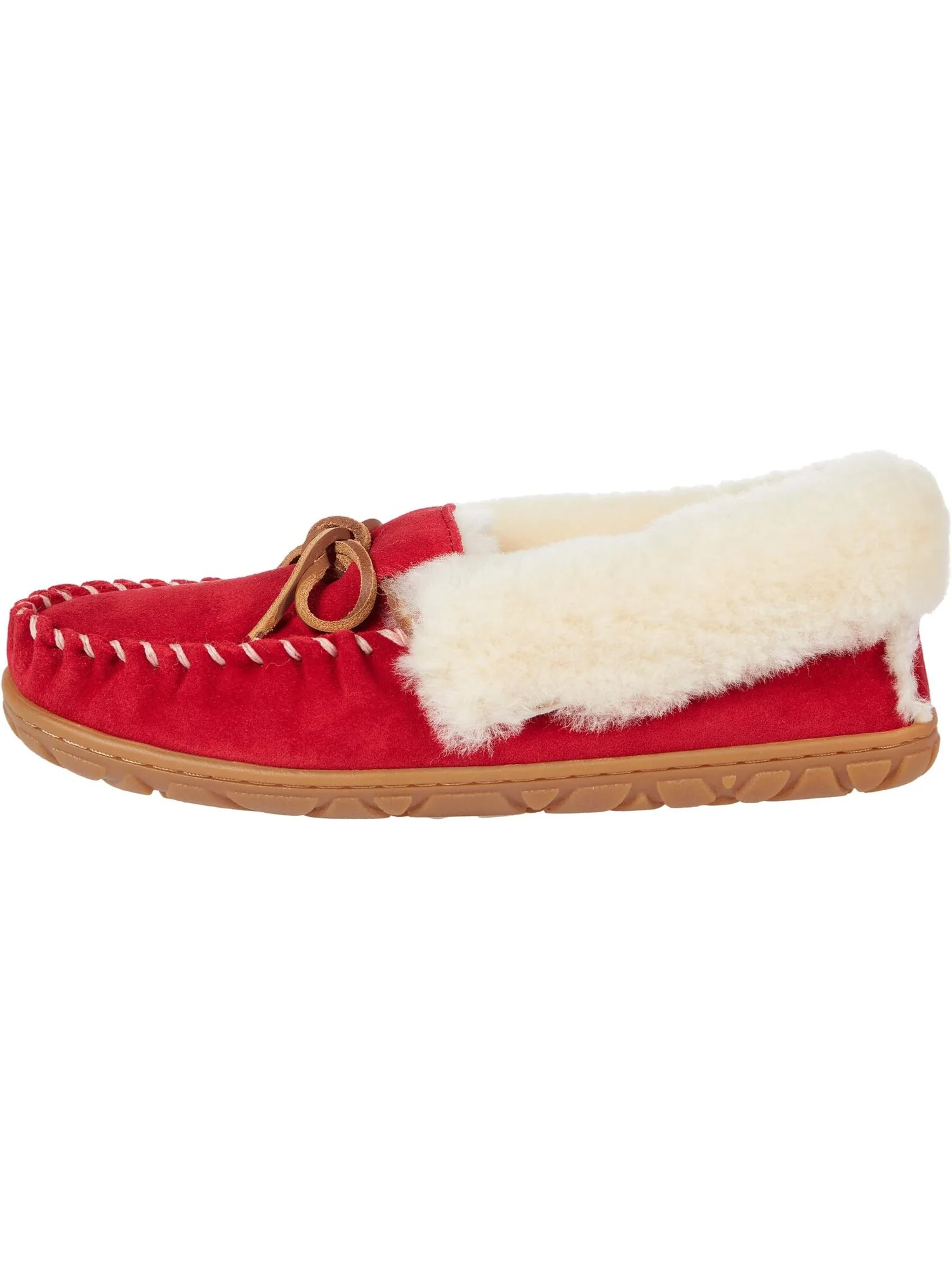 Тапочки L.L.Bean Wicked Good Moccasins — изображение 4 из 4, темный красный