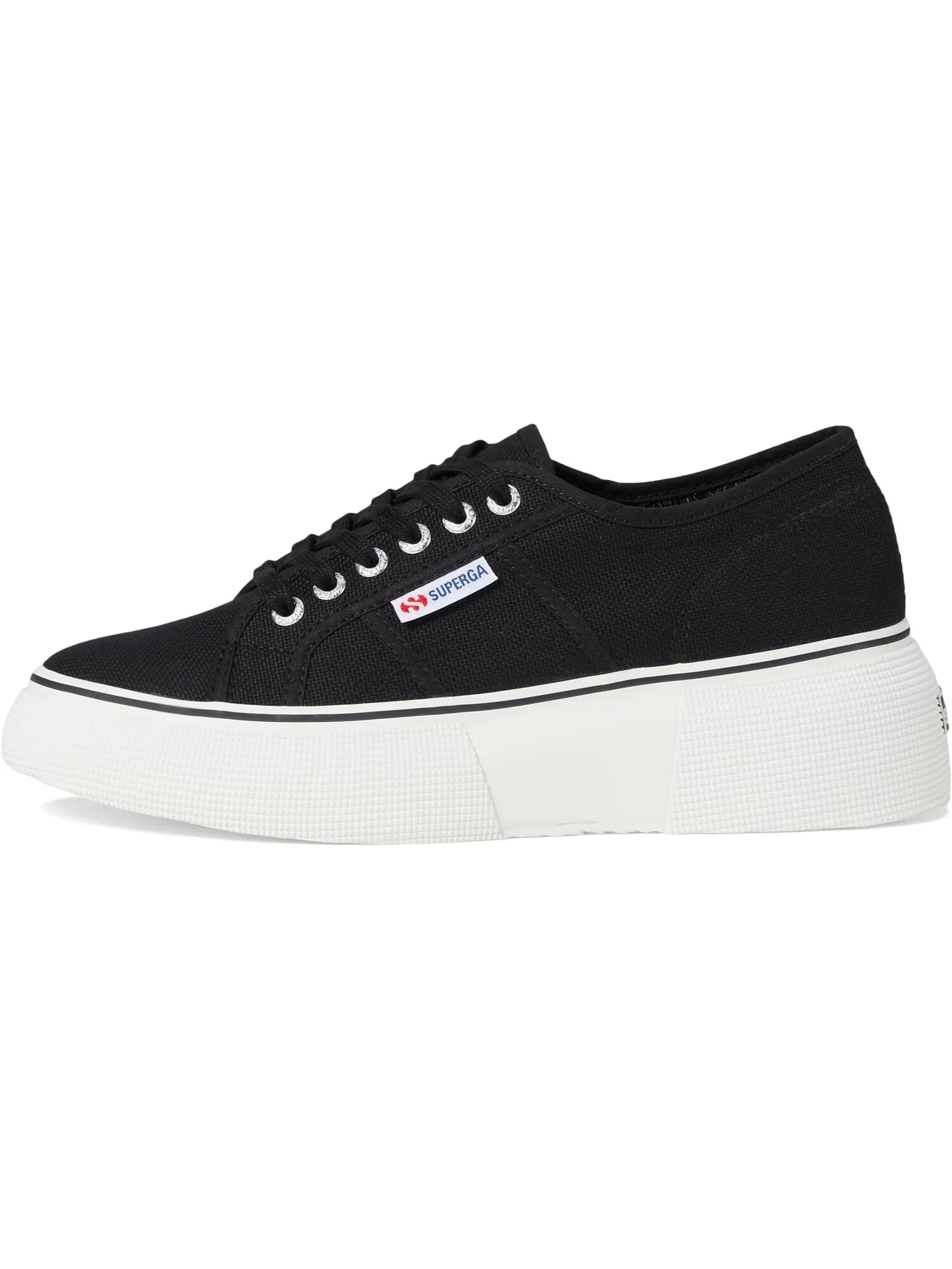 Кроссовки Superga 2287 Bubble Line — изображение 4 из 4, черный/белый