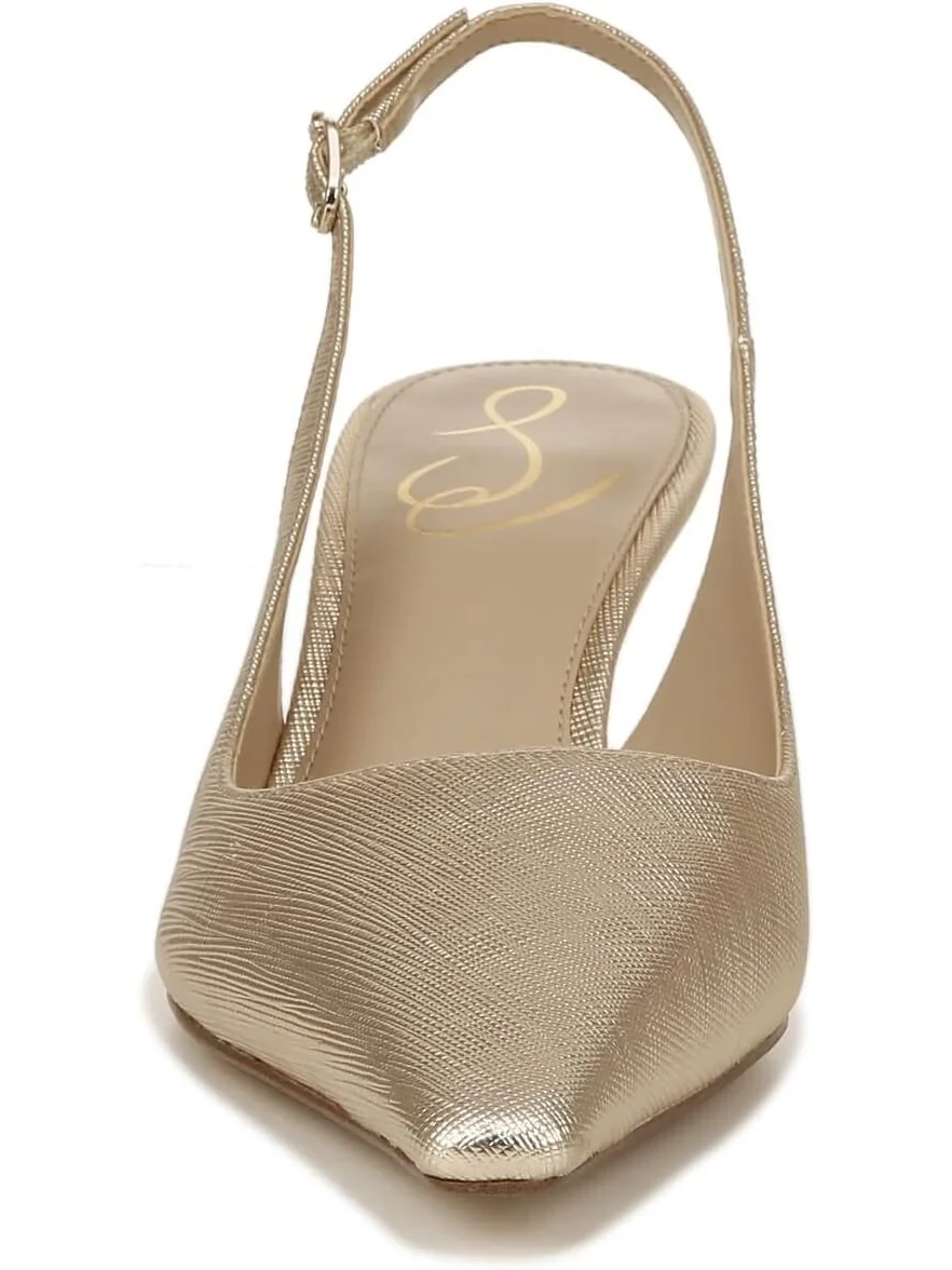Туфли Bianka Sling Sam Edelman — изображение 6 из 6, золотистый