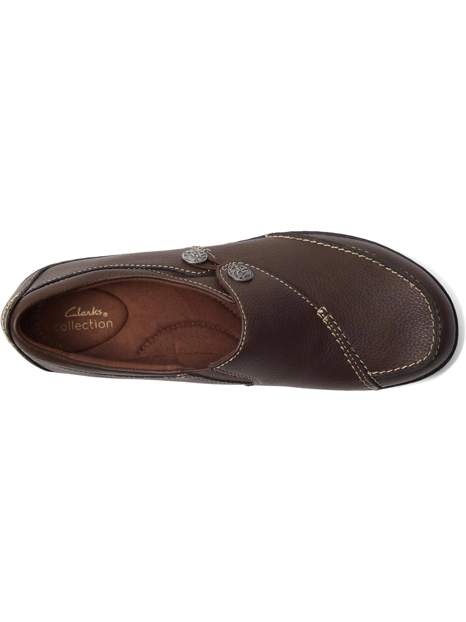 Лоферы Ashland Lane Q Clarks — изображение 2 из 6, красное дерево