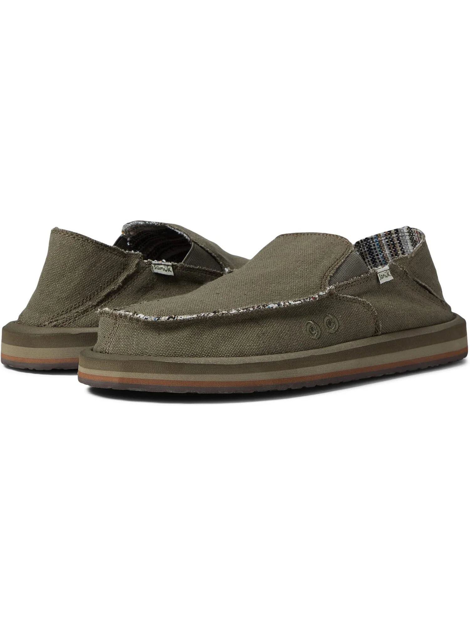 Кроссовки Vagabond Sidewalk Surfer ST Hemp Sanuk — зеленый
