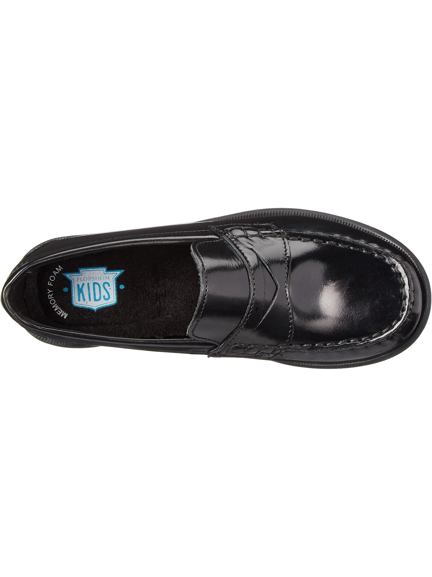 Лоферы Croquet Penny Loafer Jr. Florsheim — изображение 2 из 7, черный