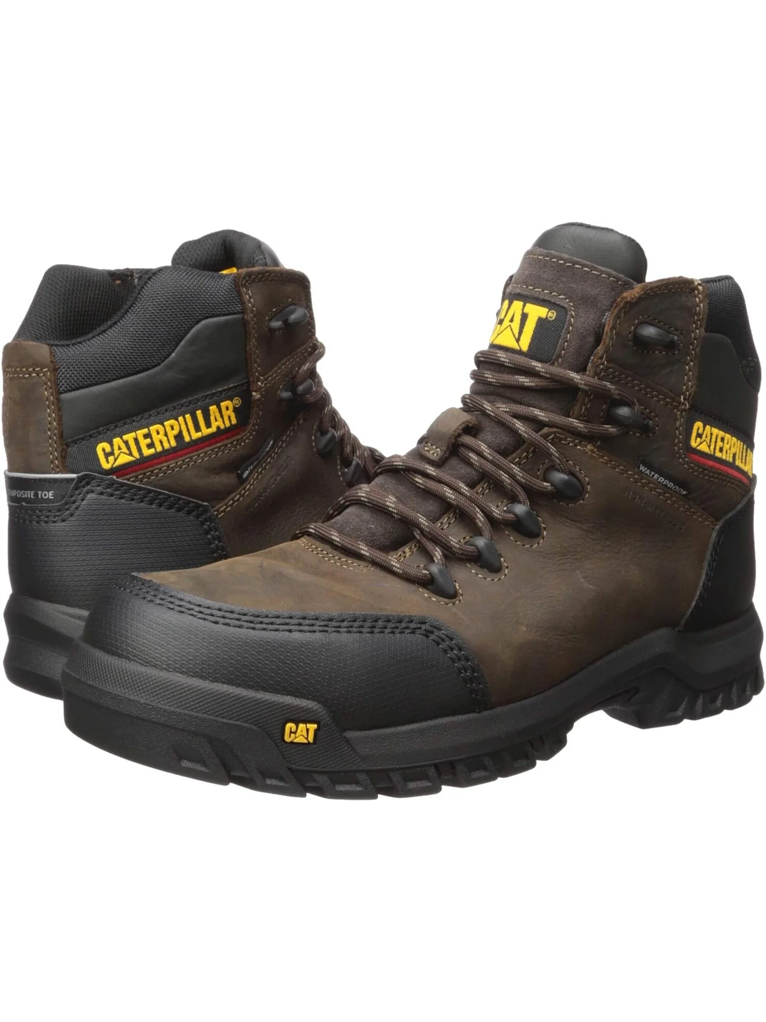 Ботинки Caterpillar Resorption Waterproof Composite Toe — изображение 1 из 4, коричневый