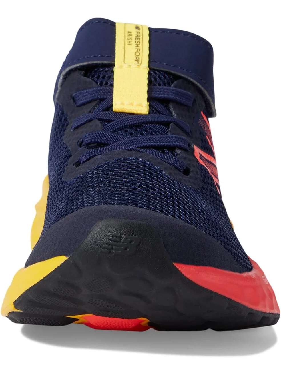 Кроссовки Fresh Foam Arishi v4 Bungee Lace with Hook-and-Loop Top Strap New Balance — изображение 3 из 6, темно-синий/красный