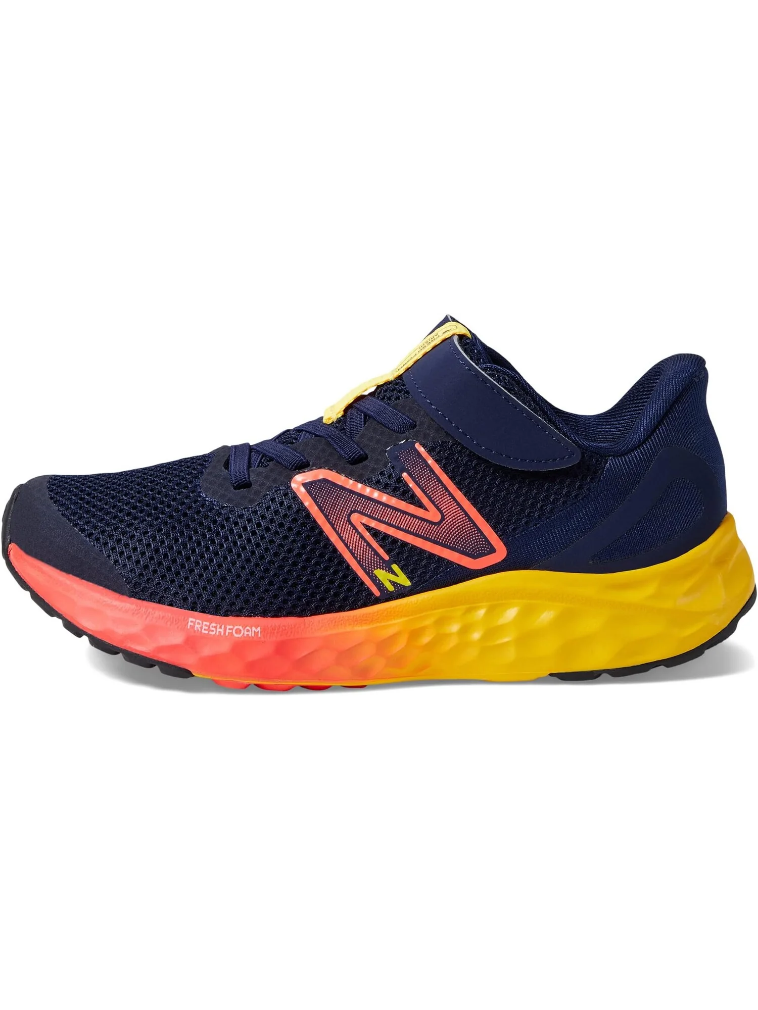 Кроссовки Fresh Foam Arishi v4 Bungee Lace with Hook-and-Loop Top Strap New Balance — изображение 4 из 6, темно-синий/красный