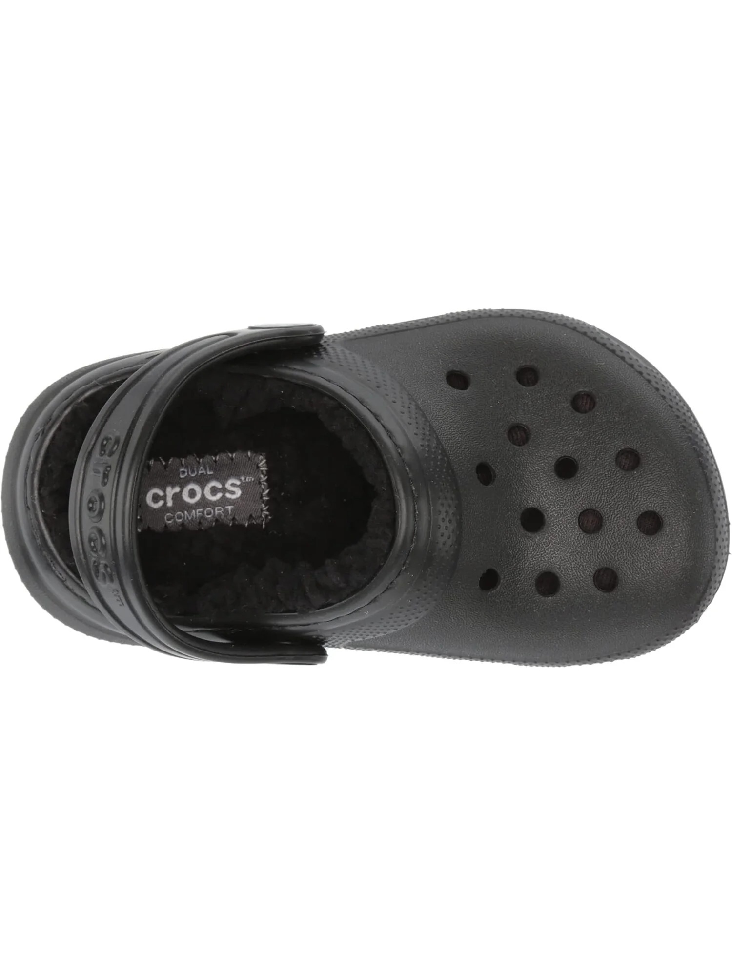 Сабо Classic Lined Clog Crocs — изображение 2 из 5, черный/черный