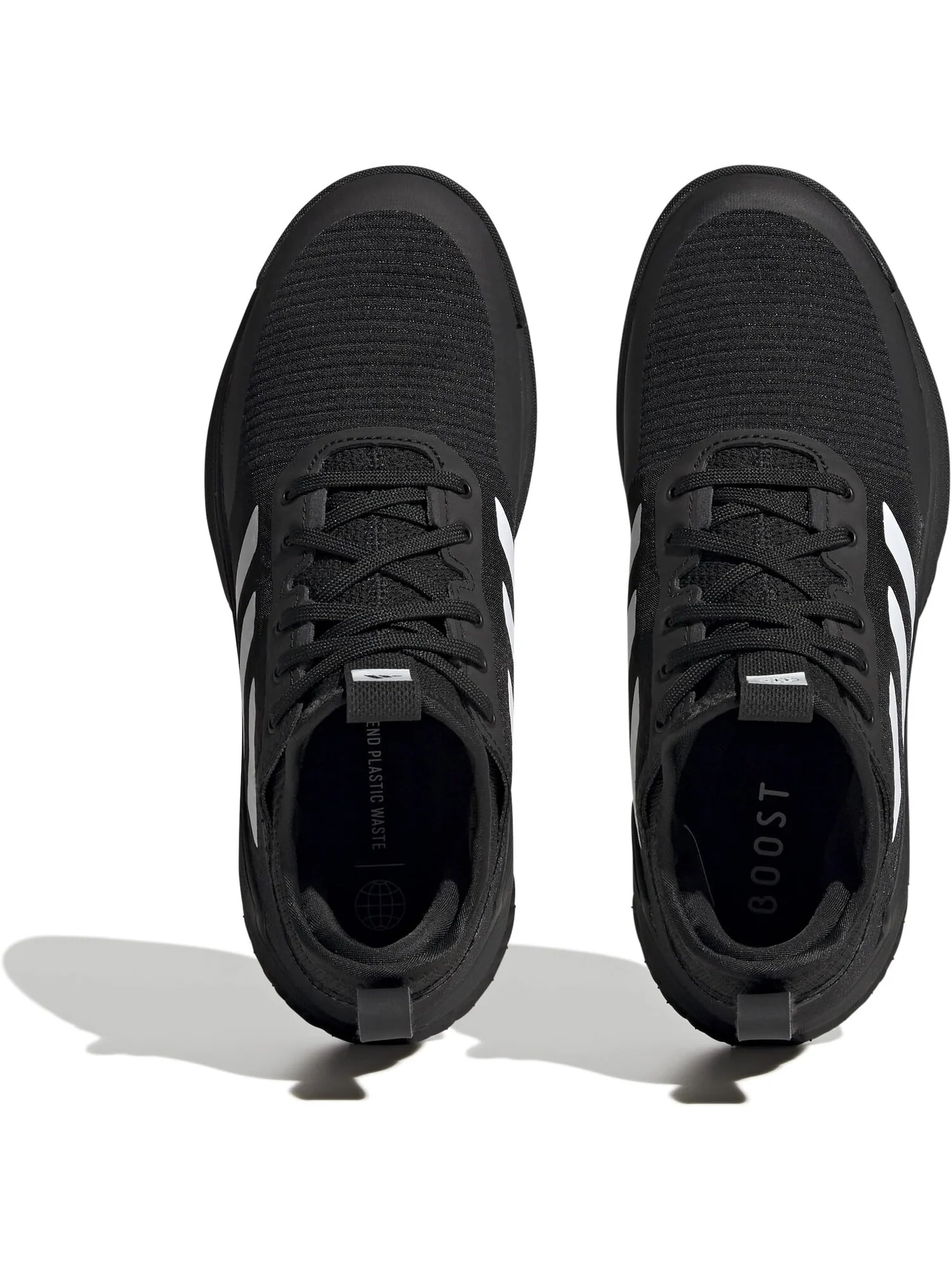 Кроссовки Crazyflight Mid adidas — изображение 2 из 6, черный/белый