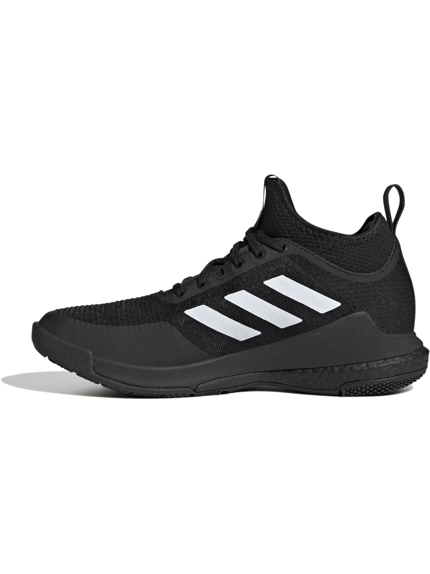 Кроссовки Crazyflight Mid adidas — изображение 4 из 6, черный/белый