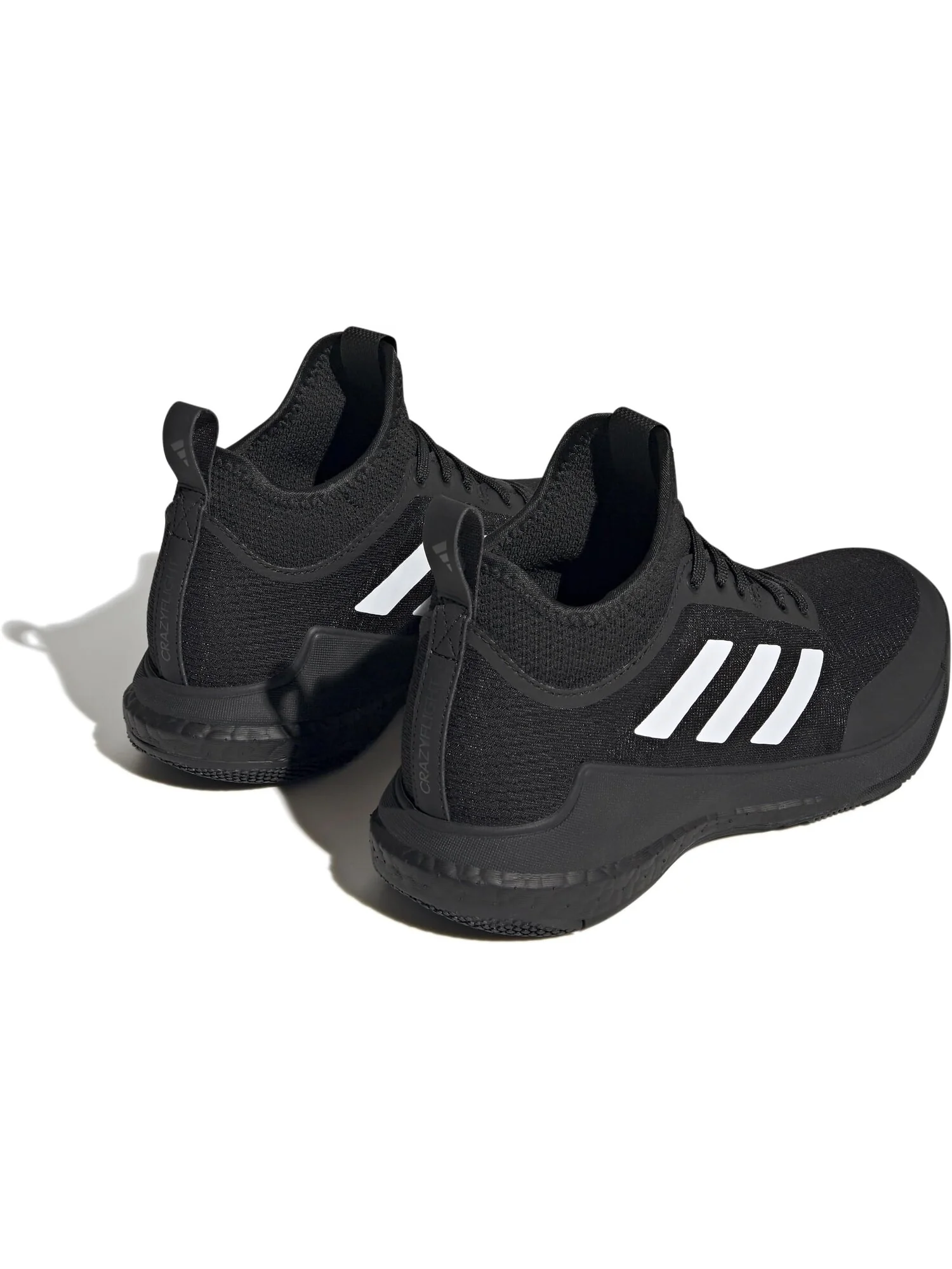 Кроссовки Crazyflight Mid adidas — изображение 5 из 6, черный/белый