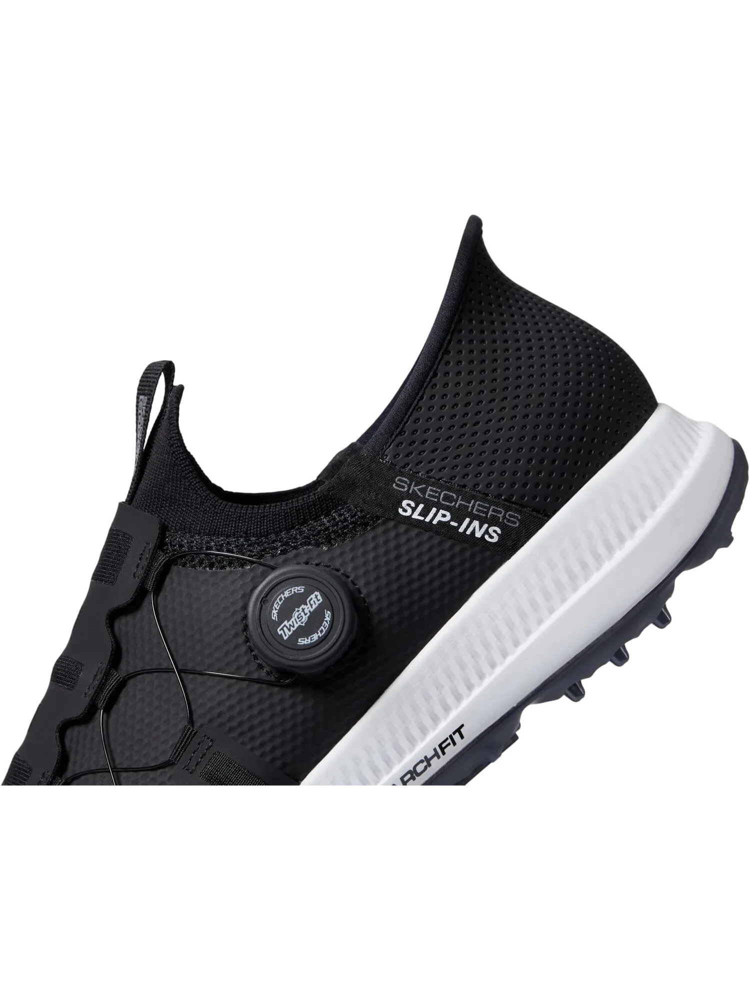 Кроссовки Go Golf Elite 5 Hands Free Slip-Ins Skechers — изображение 5 из 6, черный/белый