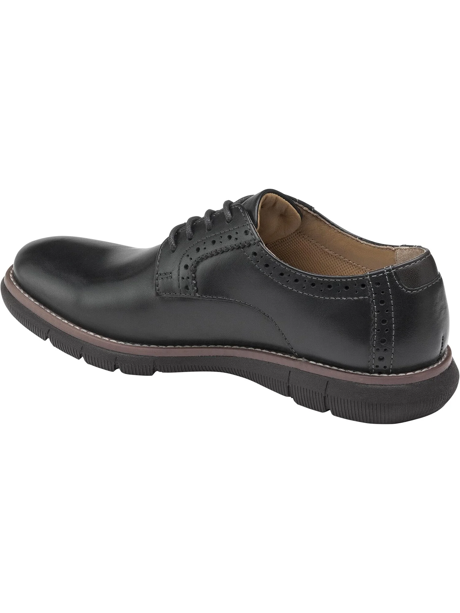 Оксфорды Holden Plain Toe Johnston & Murphy — изображение 3 из 6, черный/серый