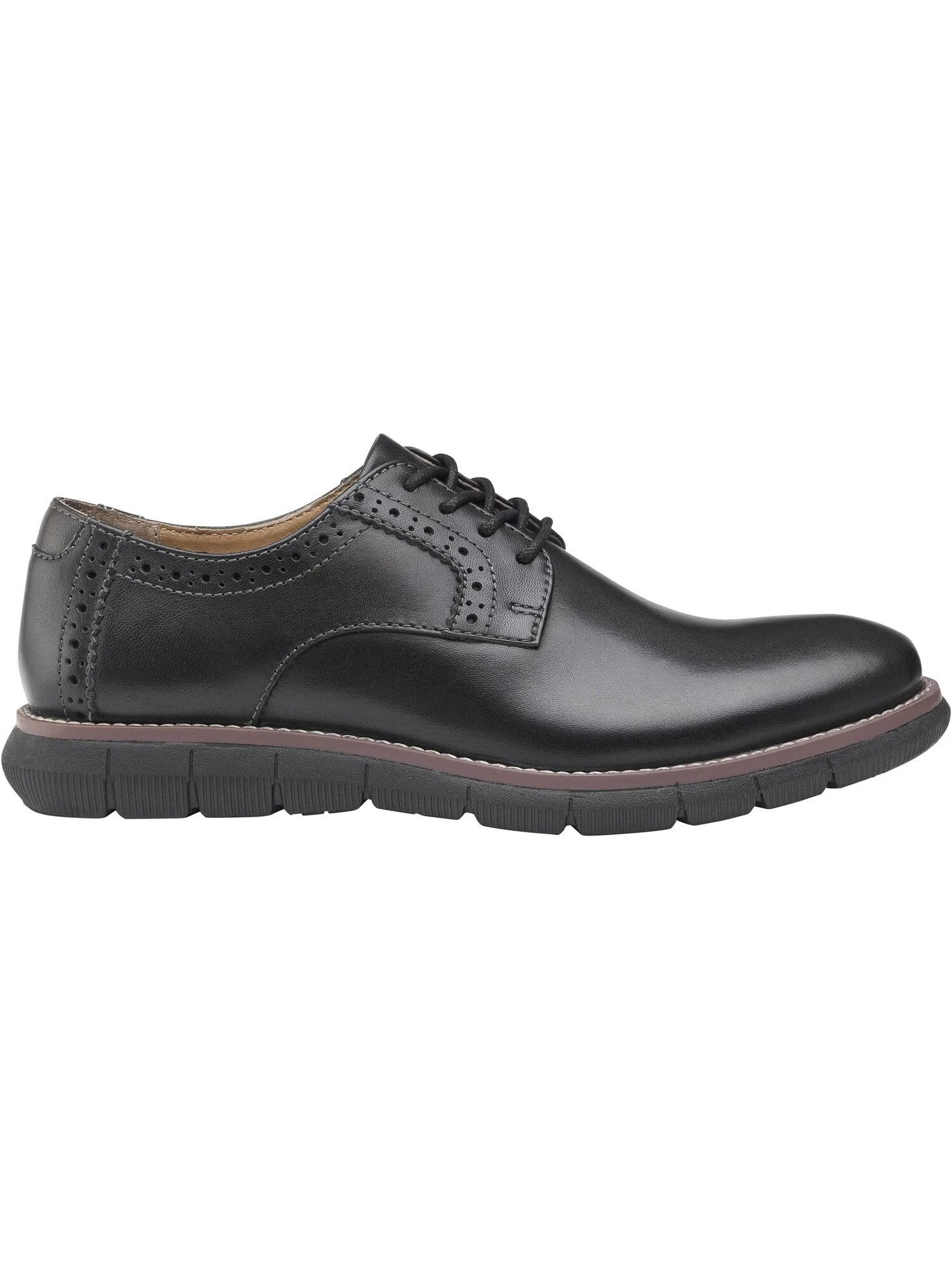Оксфорды Holden Plain Toe Johnston & Murphy — изображение 5 из 6, черный/серый