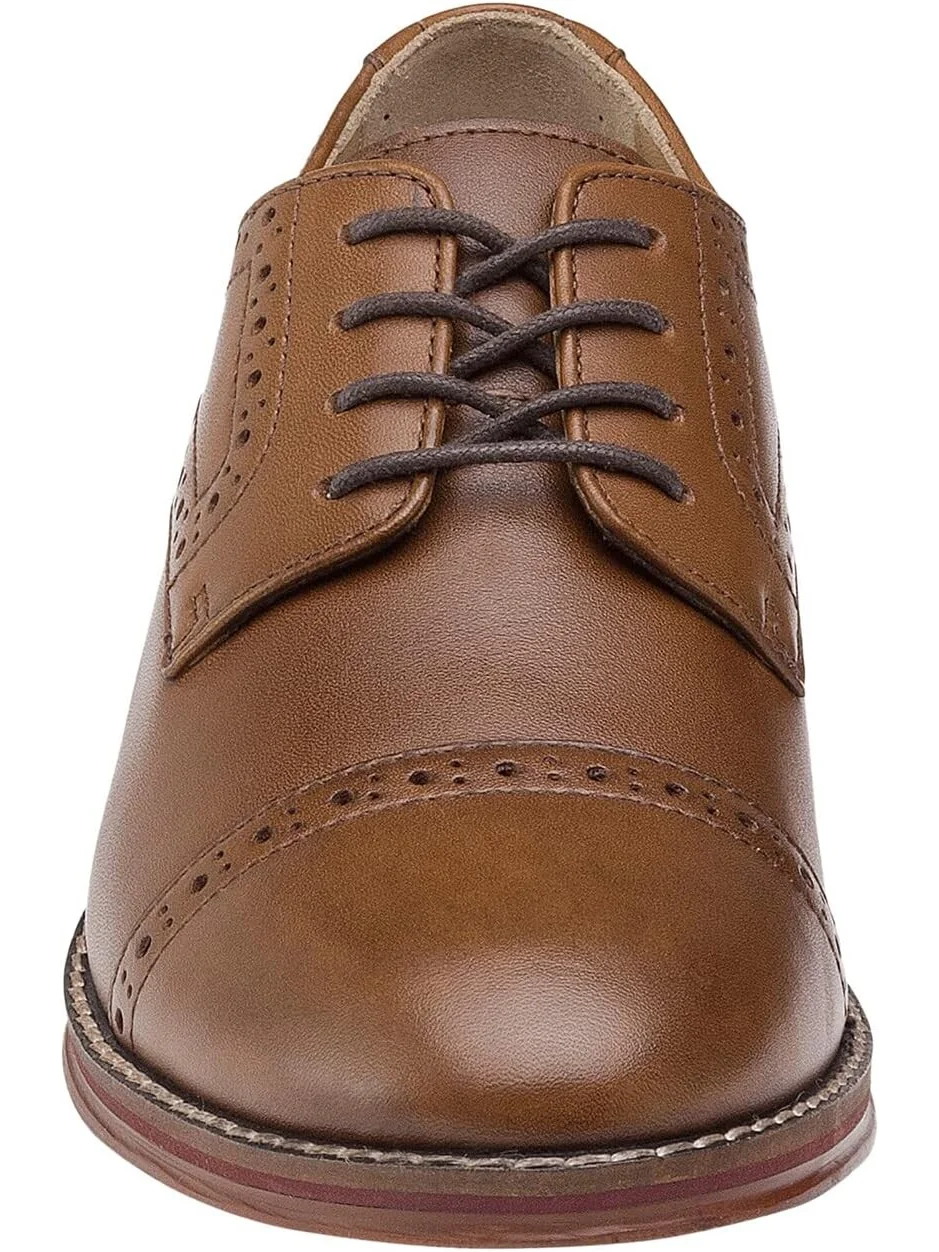 Оксфорды Conard Cap Toe Johnston & Murphy — изображение 6 из 6, бежевый