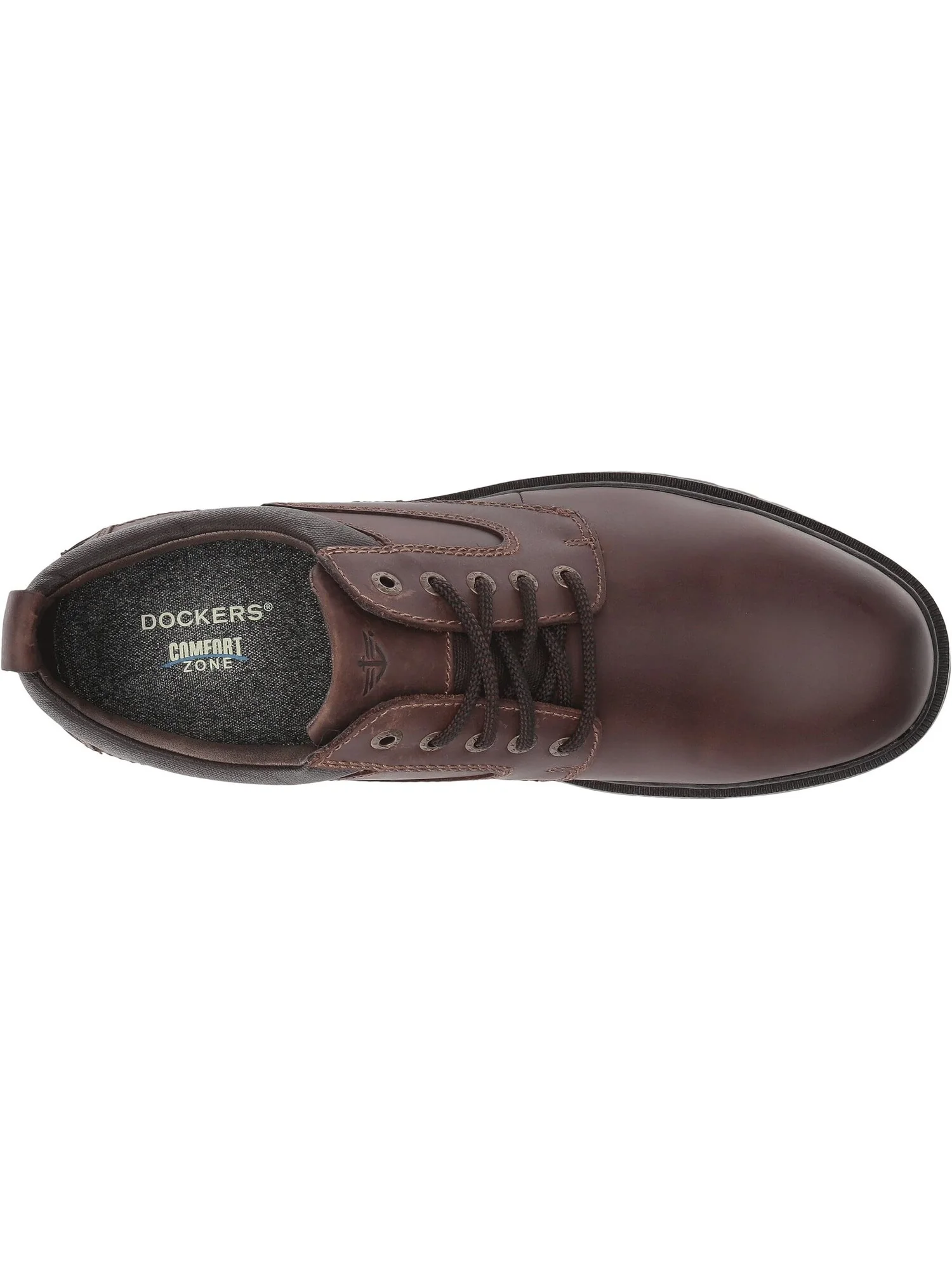 Оксфорды Warden Plain Toe Oxford Dockers — изображение 2 из 7, красный/коричневый
