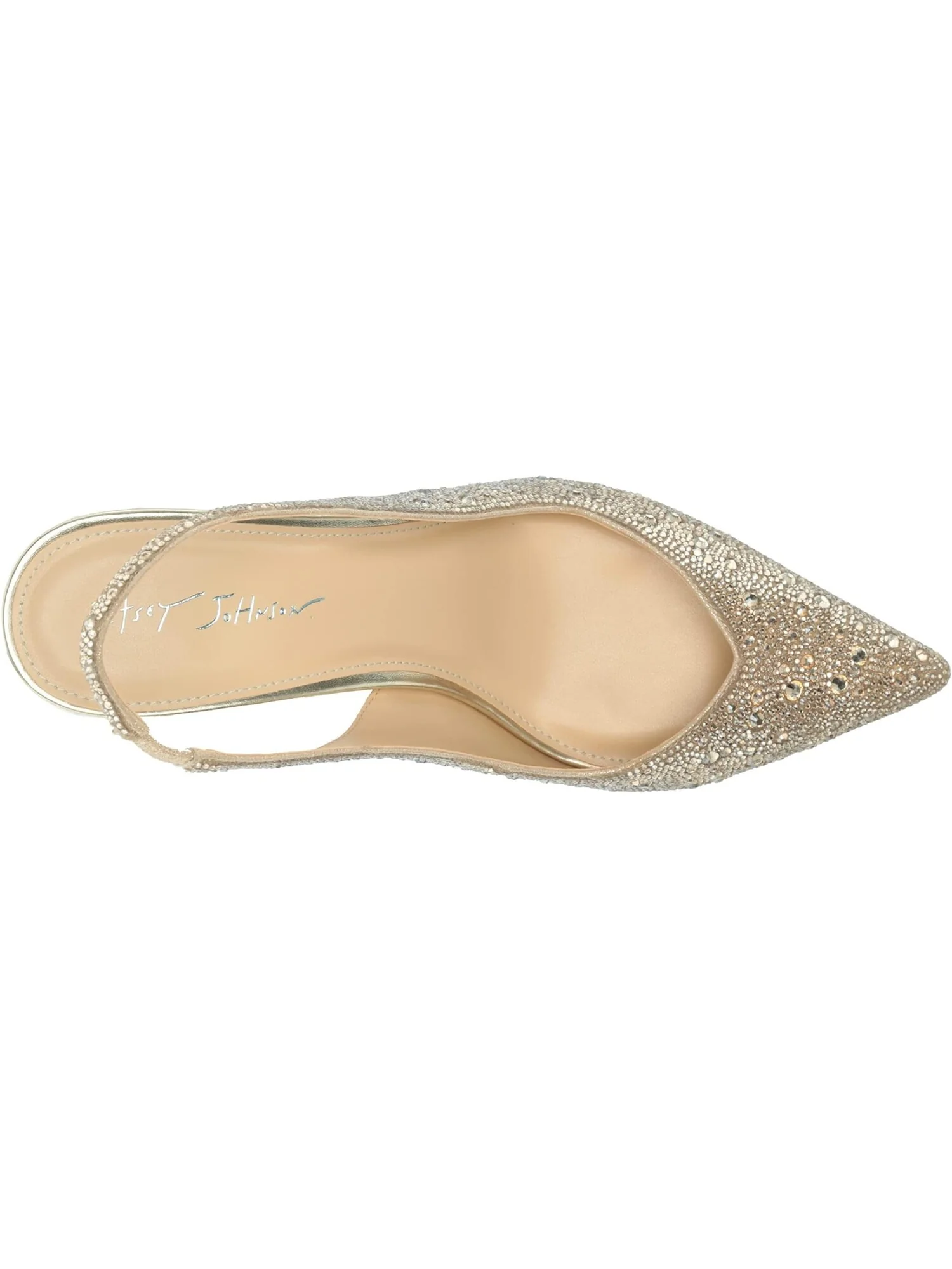 Туфли Clark Blue by Betsey Johnson — изображение 2 из 5, светлый золотистый