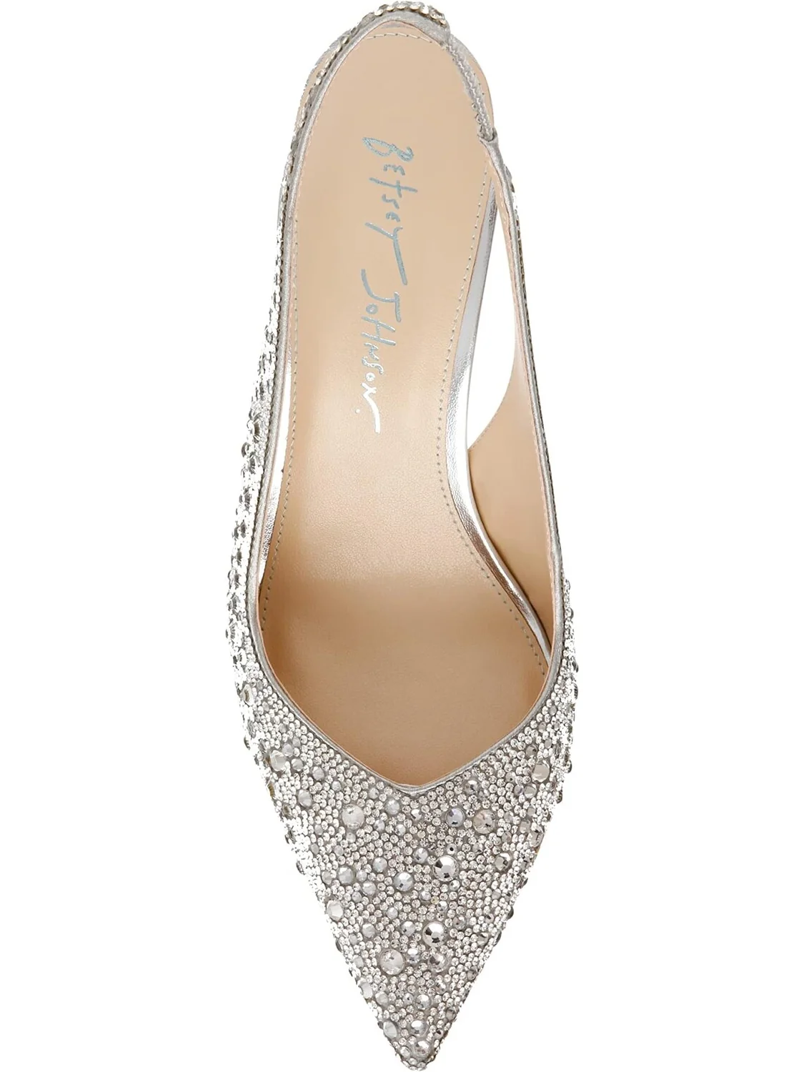 Туфли Clark Blue by Betsey Johnson — изображение 2 из 6, серебряный