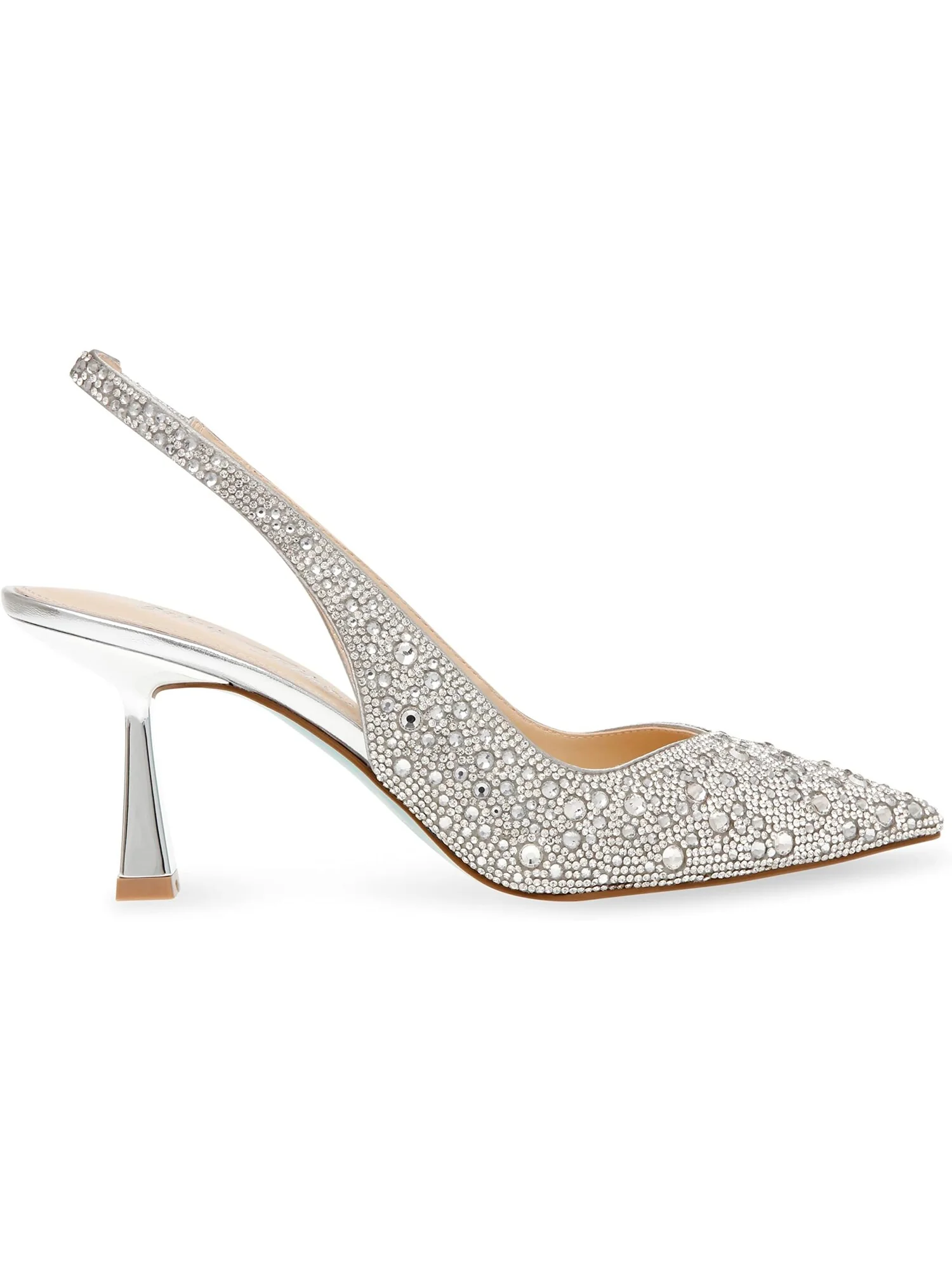 Туфли Clark Blue by Betsey Johnson — изображение 4 из 6, серебряный