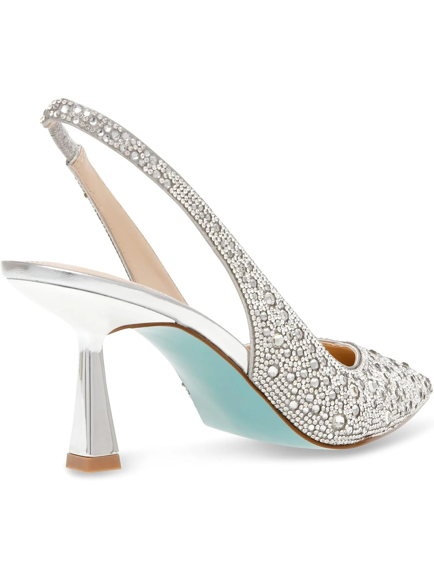 Туфли Clark Blue by Betsey Johnson — изображение 5 из 6, серебряный