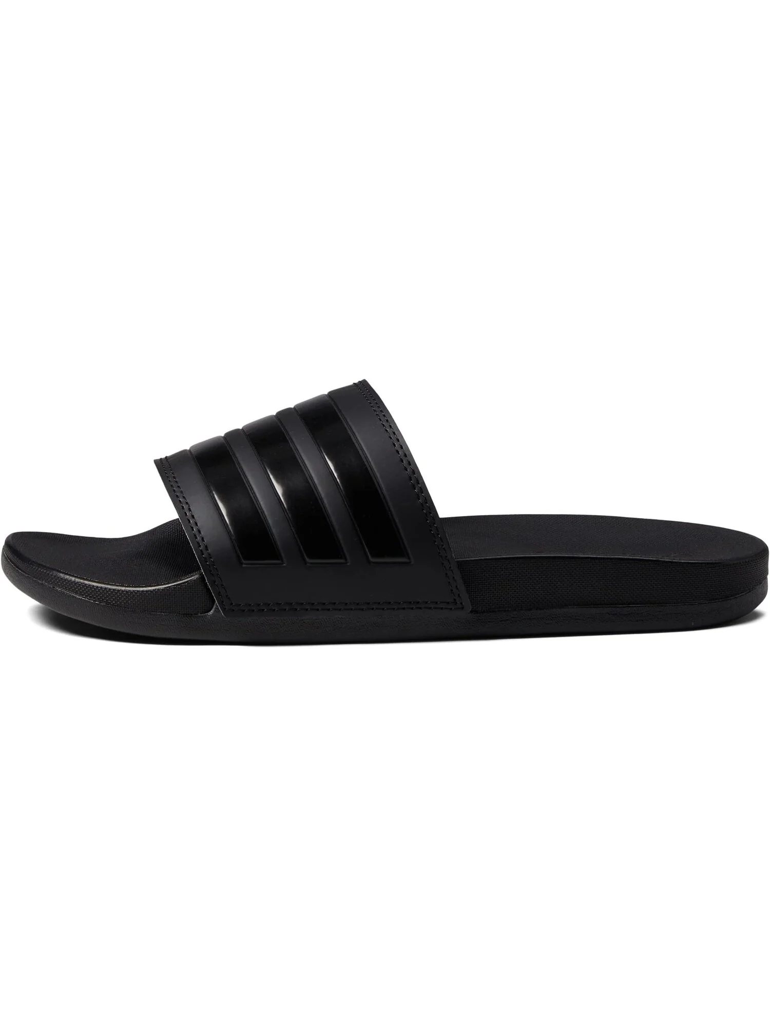 Сандалии adidas Adilette Comfort Slides — изображение 3 из 4, черный/черный/черный