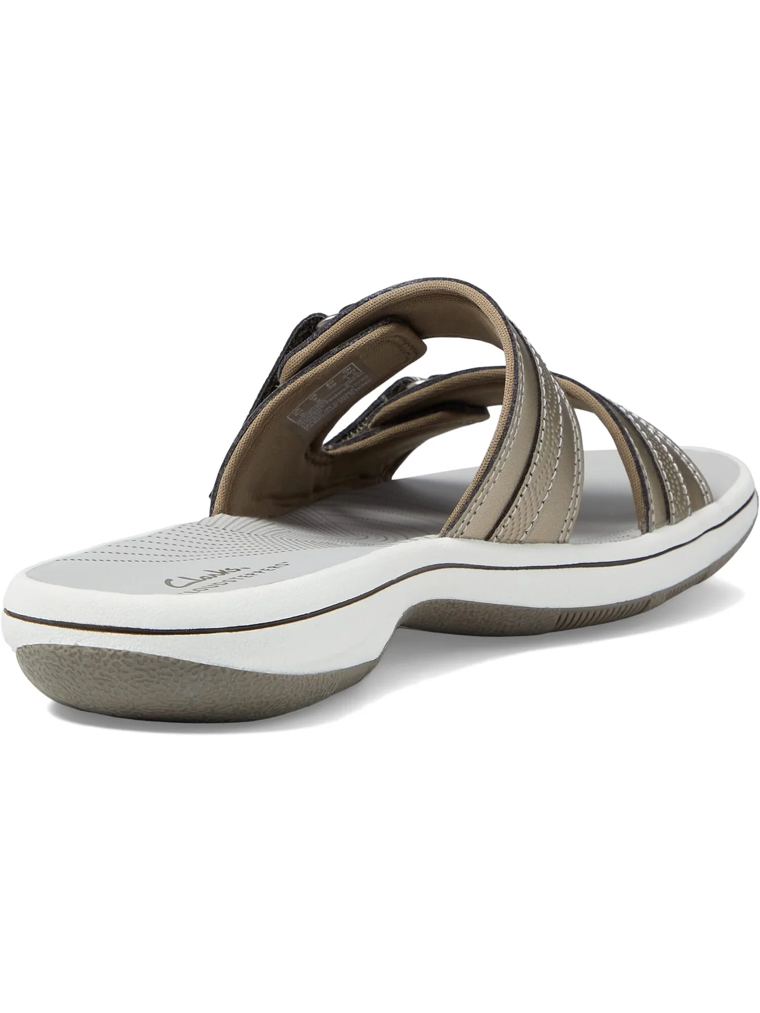 Сандалии на плоской подошве Breeze Piper Clarks — изображение 5 из 5, оловянный