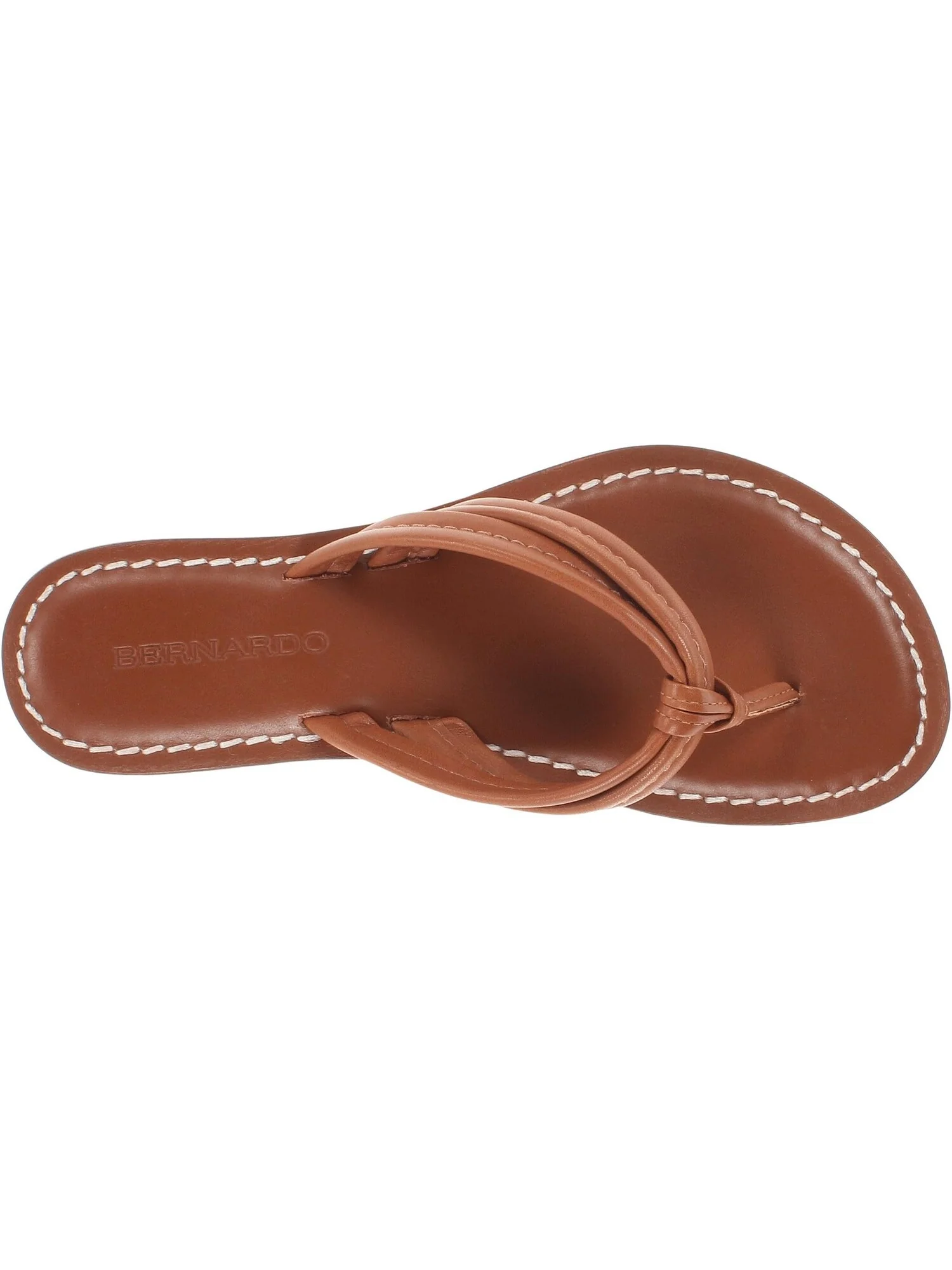 Шлепанцы Miami Sandal Bernardo, цвет Luggage Calf — изображение 2 из 7