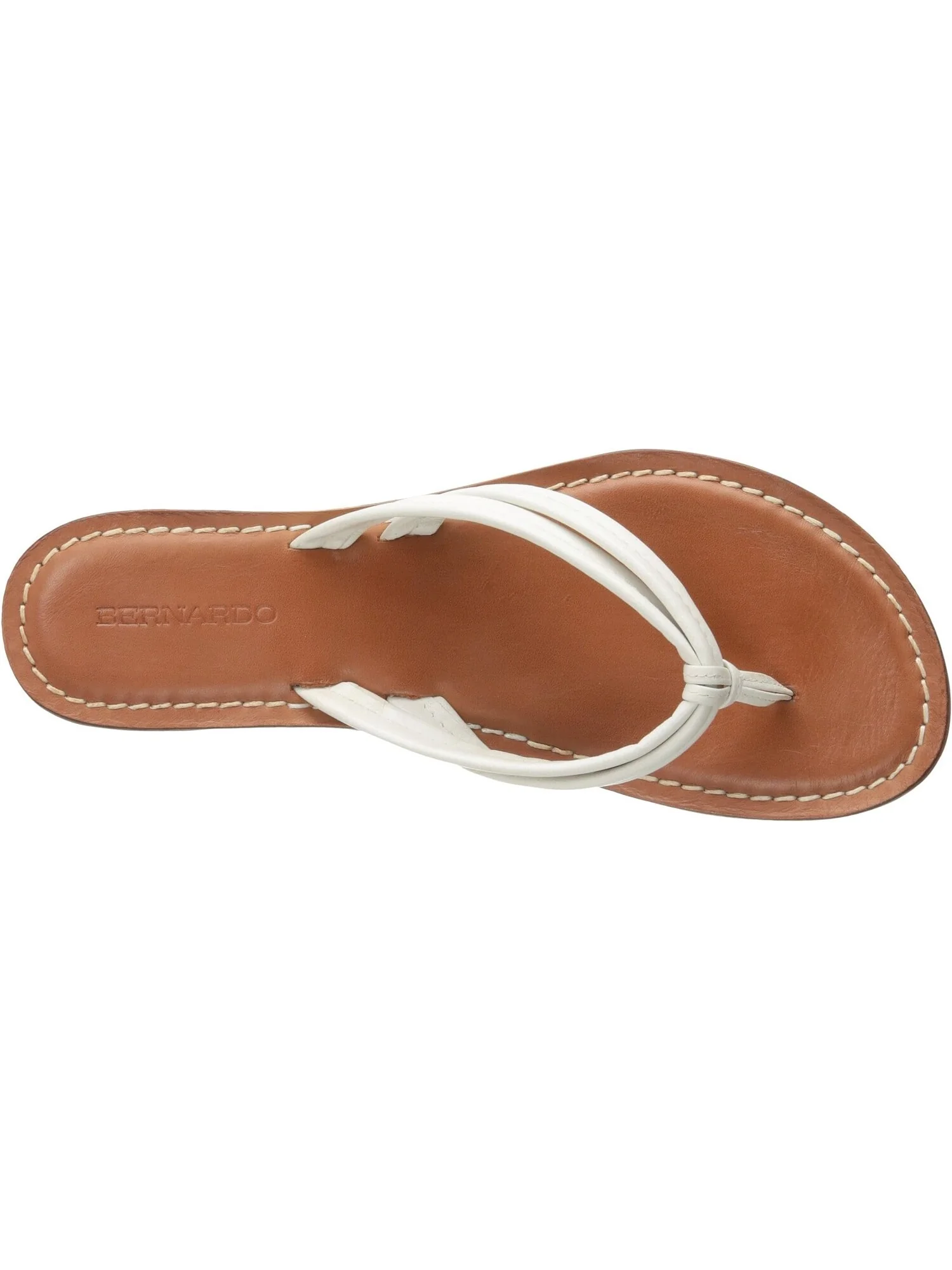 Шлепанцы Miami Sandal Bernardo — изображение 2 из 7, белый