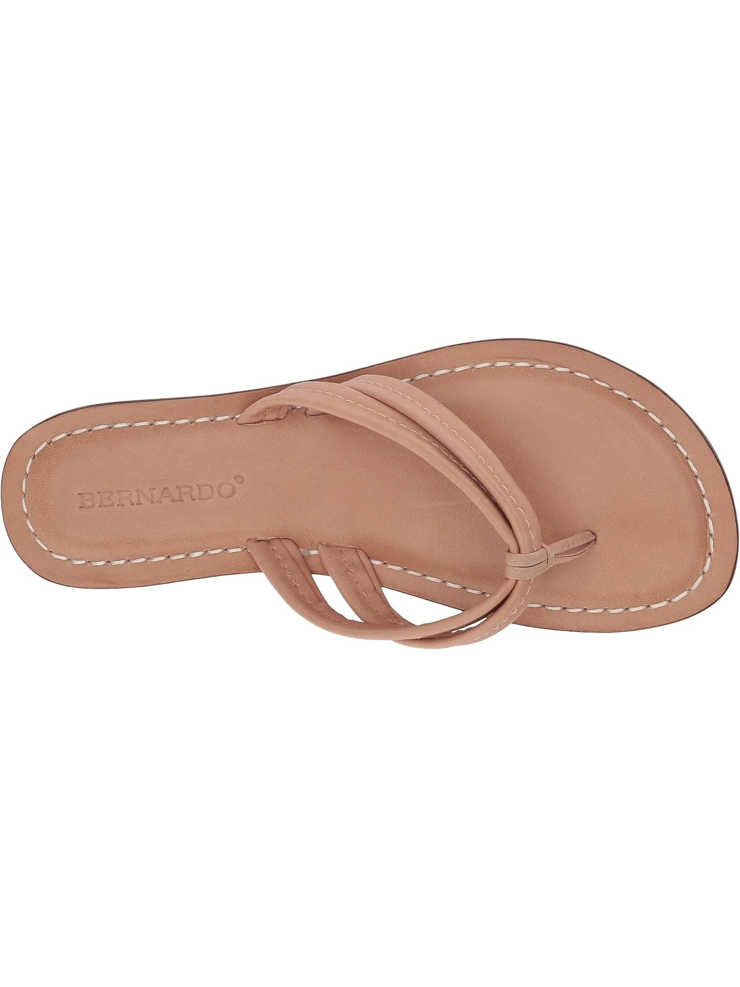 Шлепанцы Miami Sandal Bernardo — изображение 2 из 7, пудровый розовый