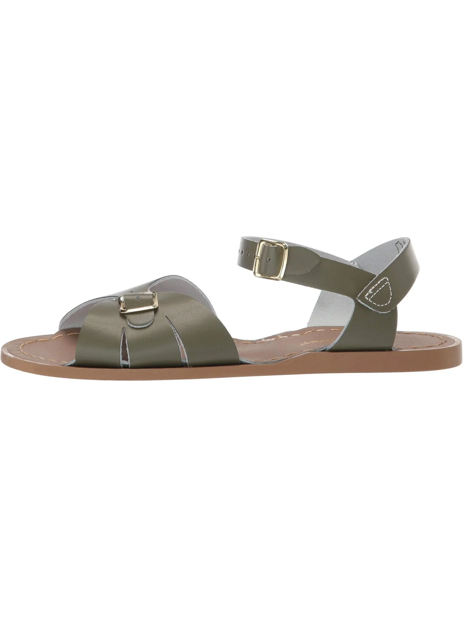 Сандалии на плоской подошве Classic Salt Water Sandal by Hoy Shoes — изображение 4 из 7, оливковый
