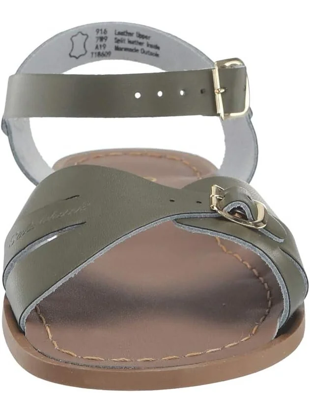 Сандалии на плоской подошве Classic Salt Water Sandal by Hoy Shoes — изображение 7 из 7, оливковый