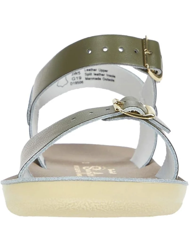 Сандалии на плоской подошве Sun-San - Surfer Salt Water Sandal by Hoy Shoes — изображение 7 из 7, оливковый