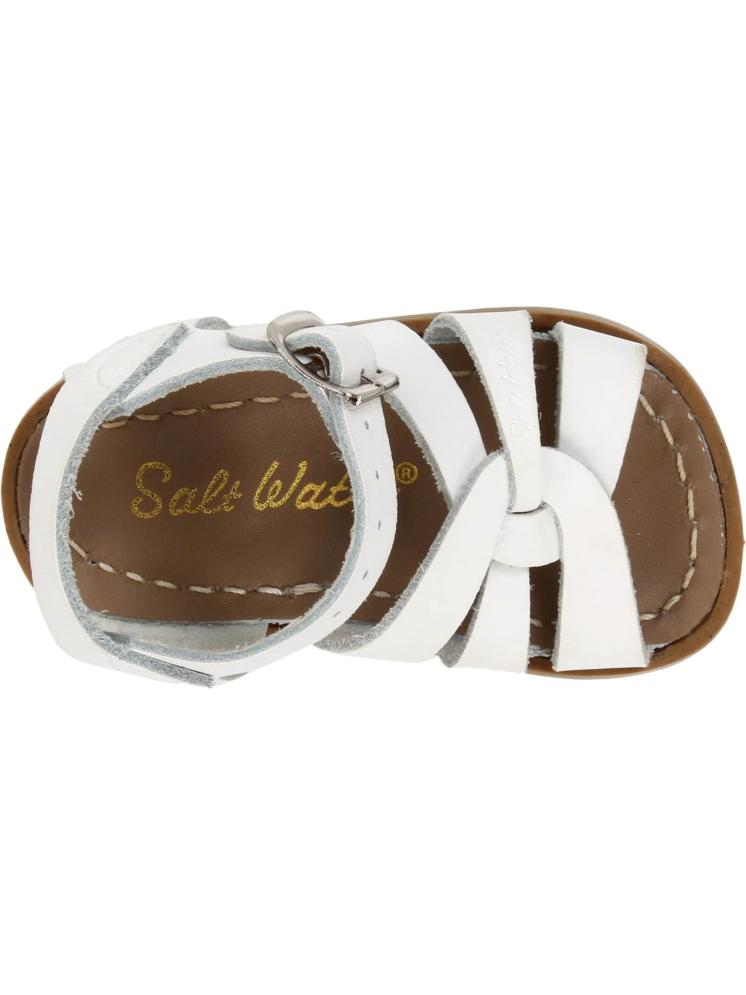 Сандалии на плоской подошве The Original Sandal Salt Water Sandal by Hoy Shoes — изображение 2 из 7, белый