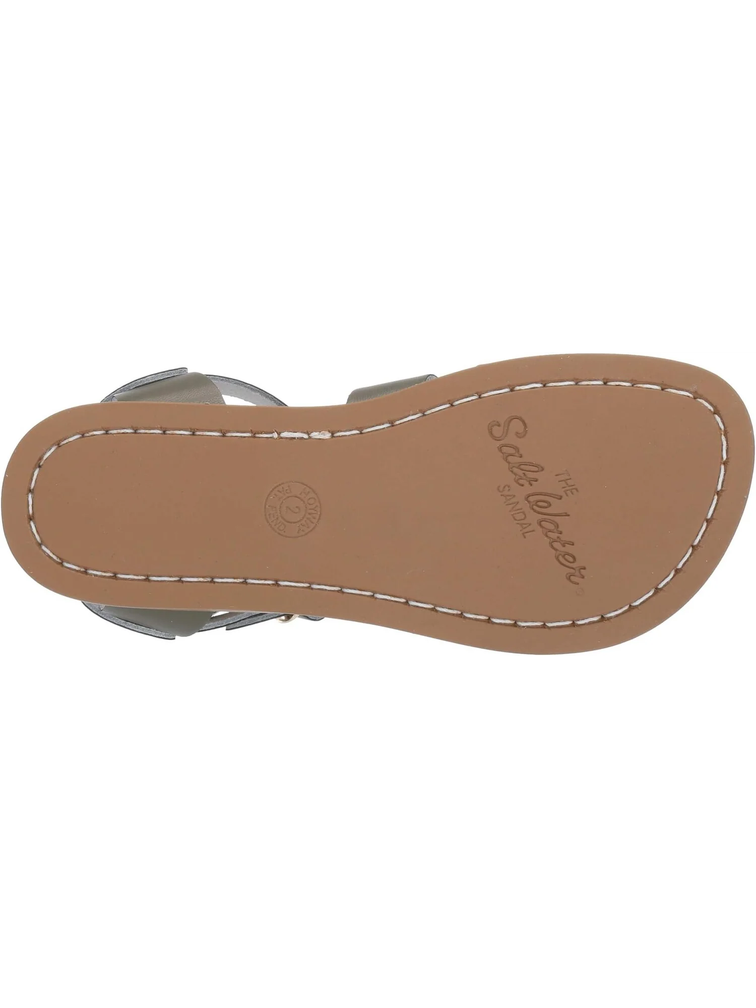 Сандалии на плоской подошве The Original Sandal Salt Water Sandal by Hoy Shoes — изображение 3 из 7, оливковый
