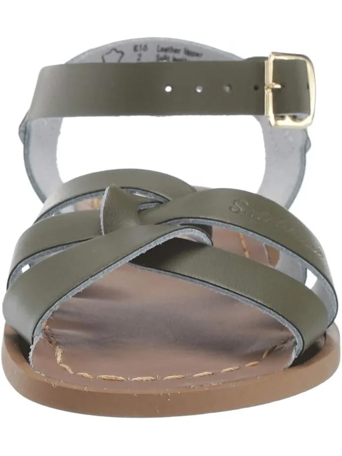Сандалии на плоской подошве The Original Sandal Salt Water Sandal by Hoy Shoes — изображение 7 из 7, оливковый