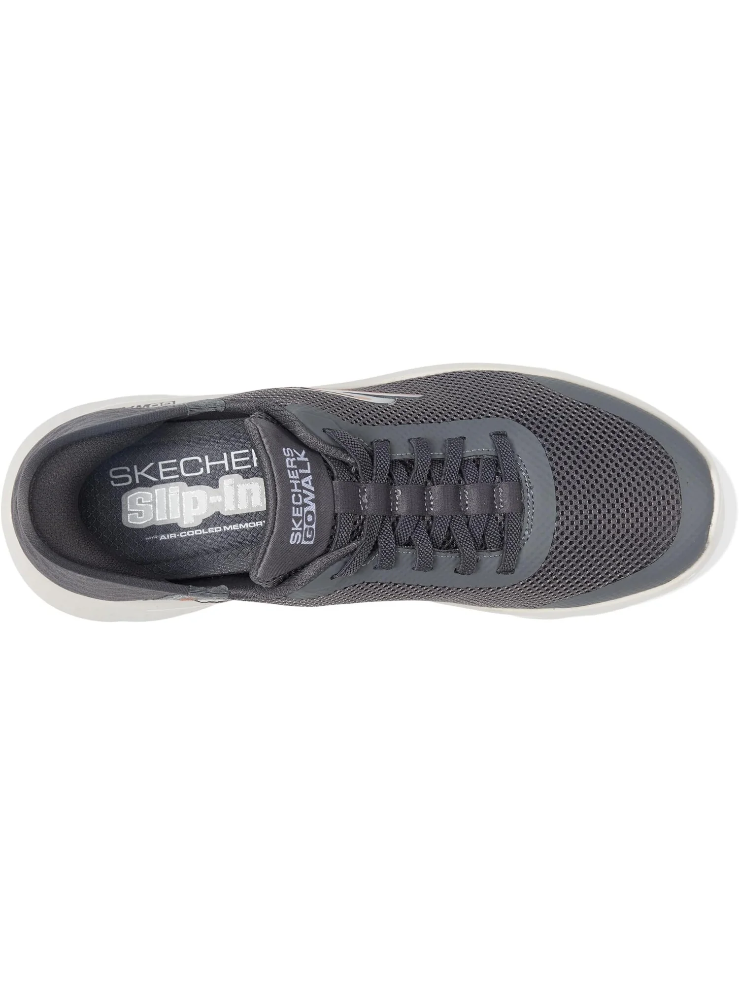Кроссовки SKECHERS Performance Go Walk Flex - Hands Up Hands Free Slip-Ins — изображение 2 из 4, серый