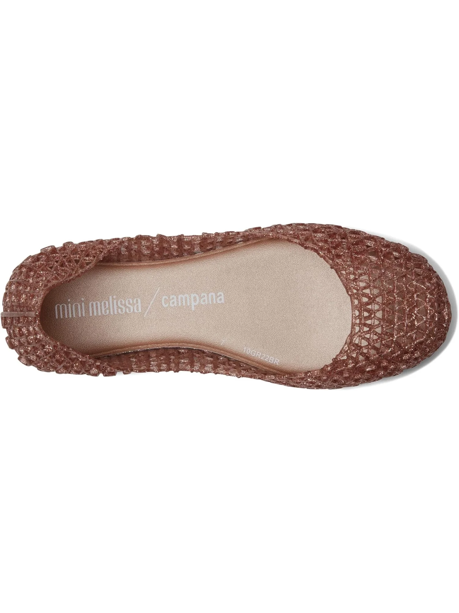 Балетки Campana Papel Mini Melissa — изображение 2 из 6, розовый
