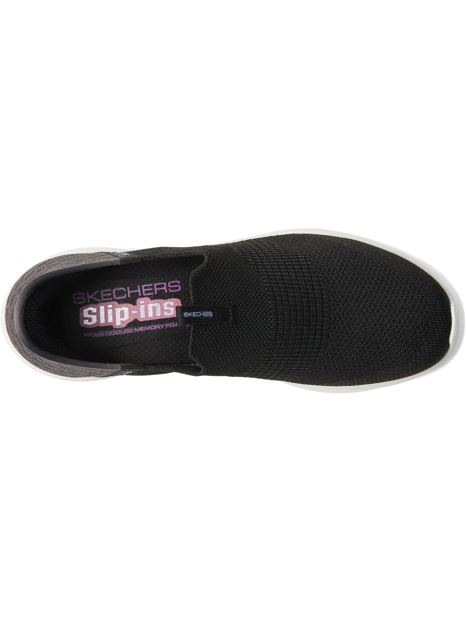 Кроссовки SKECHERS Ultra Flex 3.0 - Smooth Step Hands Free Slip-Ins — изображение 2 из 4, черный