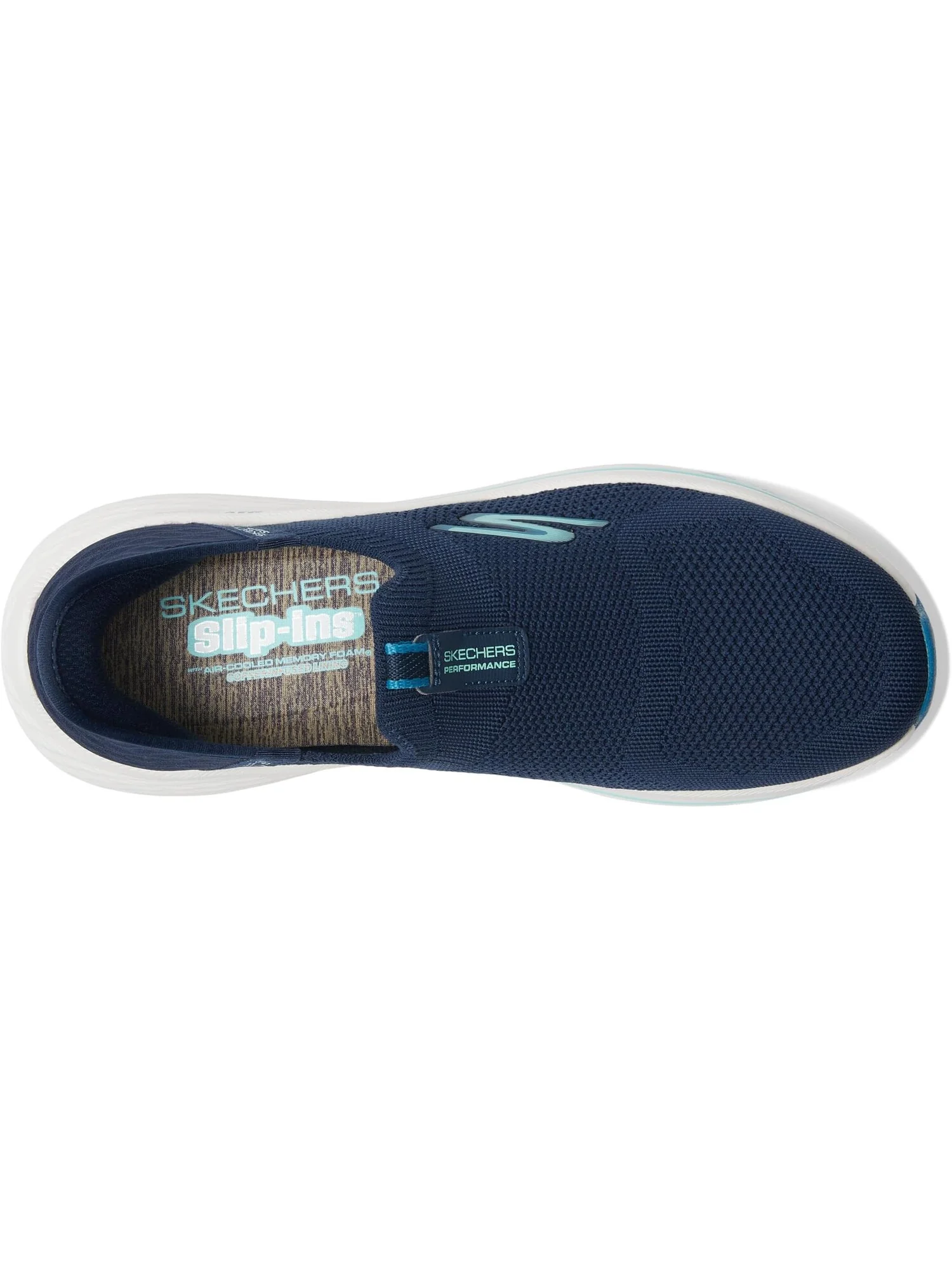 Кроссовки SKECHERS Max Cushioning Elite 2.0 Eternal Hands Free Slip-Ins — изображение 2 из 4, темно-синий/синий