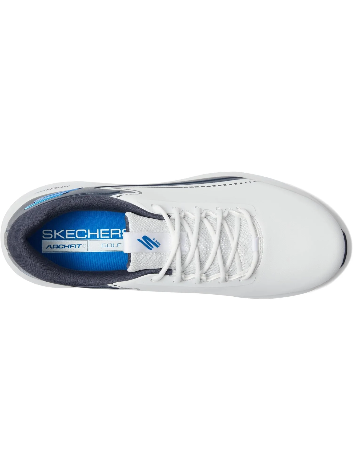 Кроссовки Skechers GO GOLF Go Golf Max-3 — изображение 2 из 4, белый/темно-синий/синий