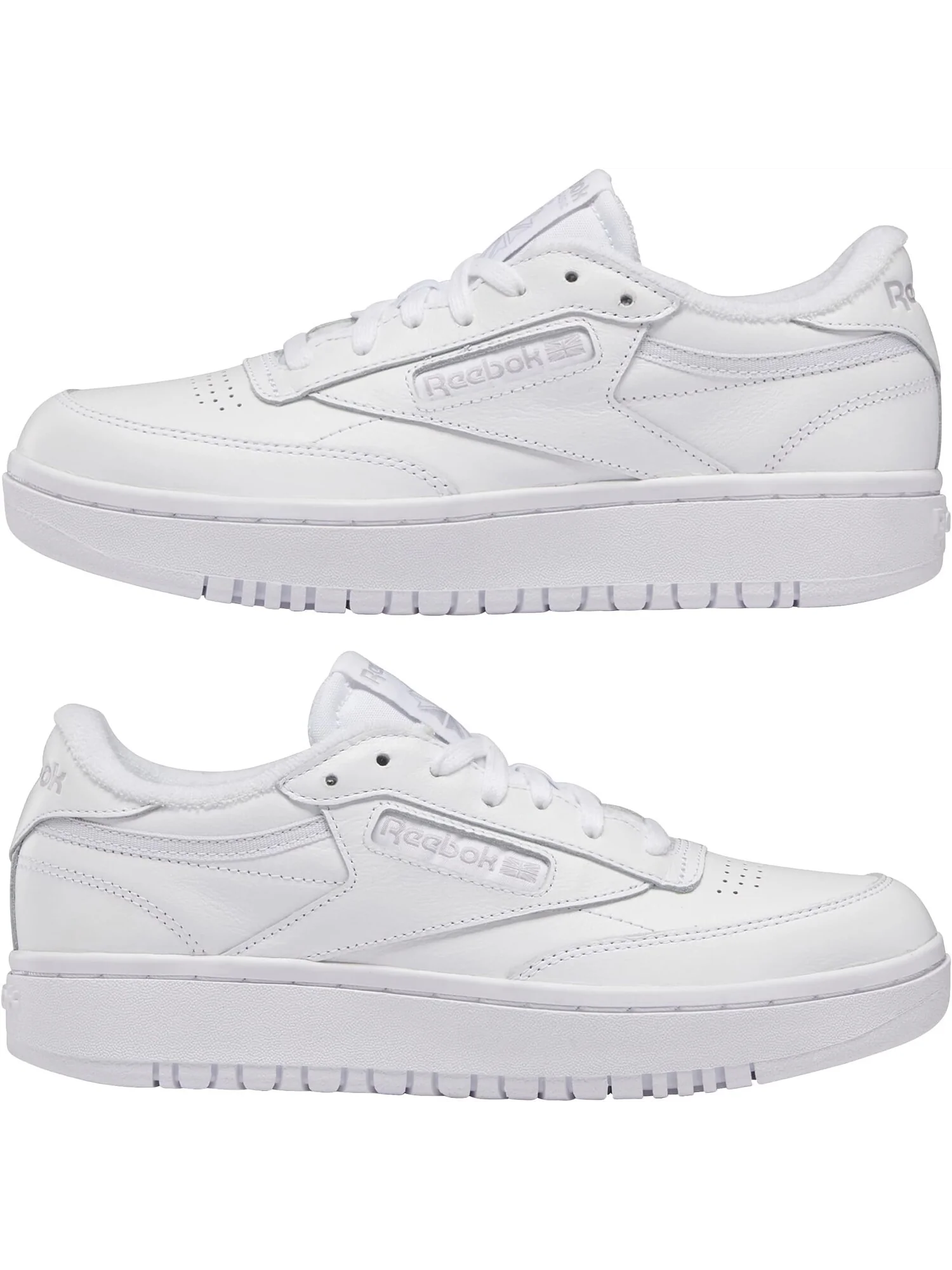 Кроссовки Club C Double Reebok — изображение 4 из 4, белый/серый