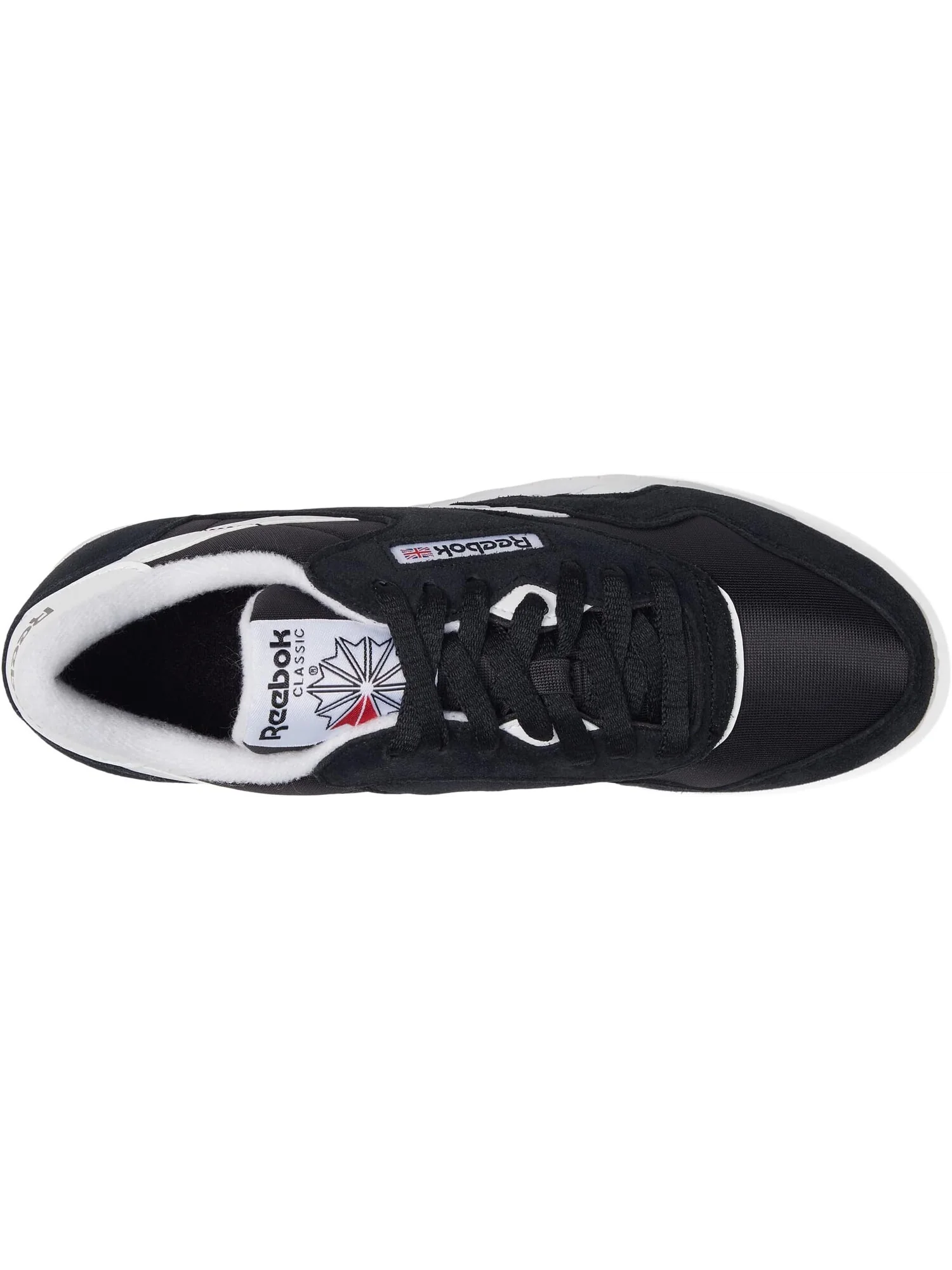 Кроссовки Reebok Lifestyle Classic Nylon — изображение 2 из 4, черный/белый