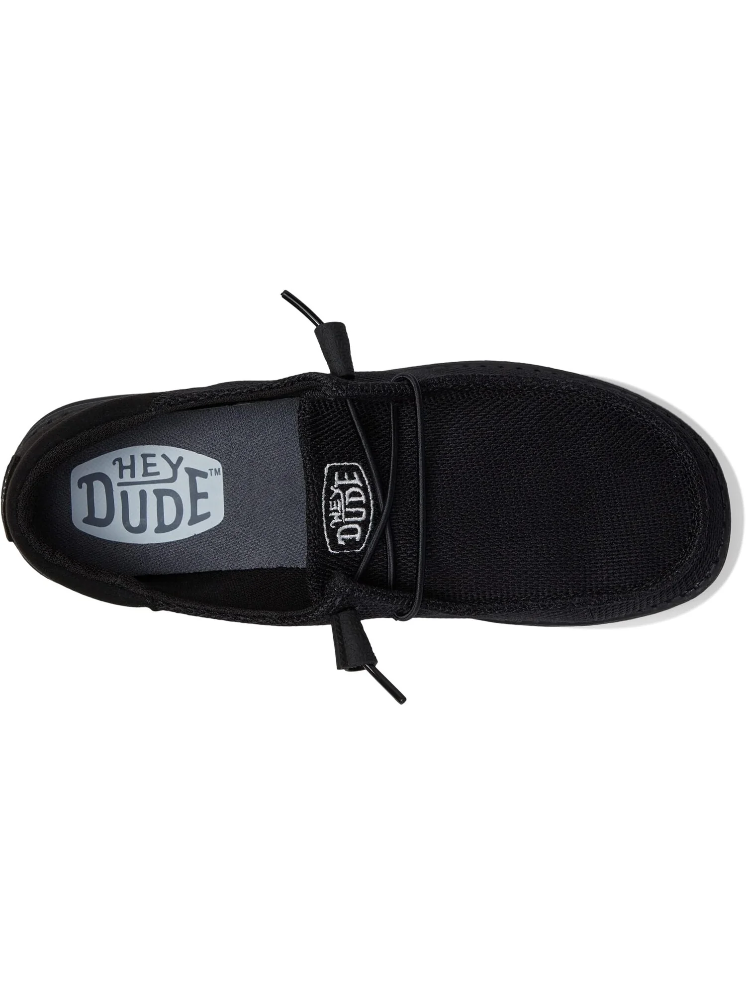 Кроссовки Hey Dude Wendy Funk Mono Slip-On Casual Shoes — изображение 2 из 4, черный