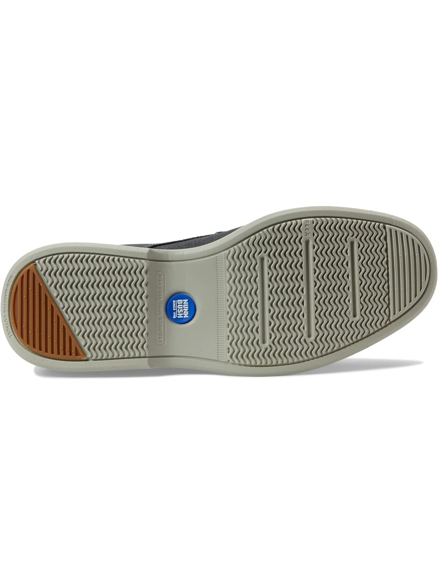 Оксфорды Nunn Bush Otto Canvas Plain Toe — изображение 3 из 4, серый