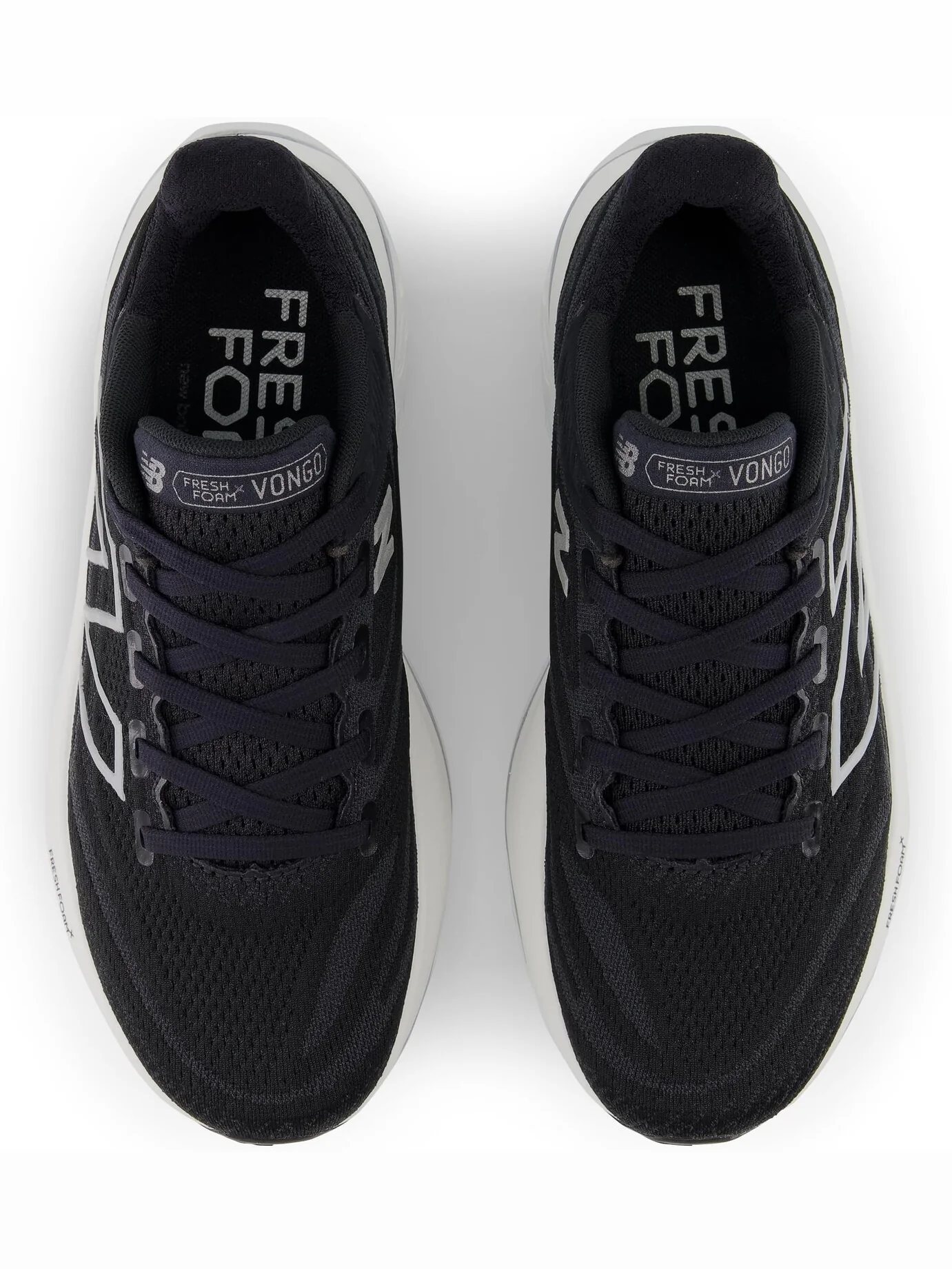 Кроссовки New Balance Fresh Foam X Vongo v6 — изображение 2 из 4, черный/белый