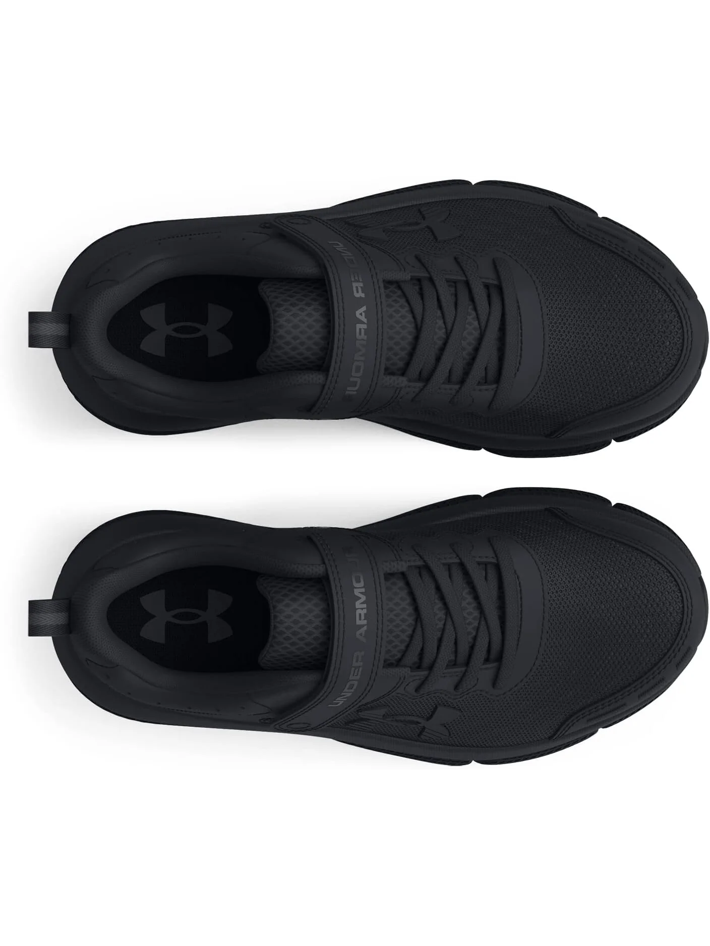 Кроссовки Assert 10 Alternate Closure Under Armour — изображение 2 из 5, черный/черный/черный
