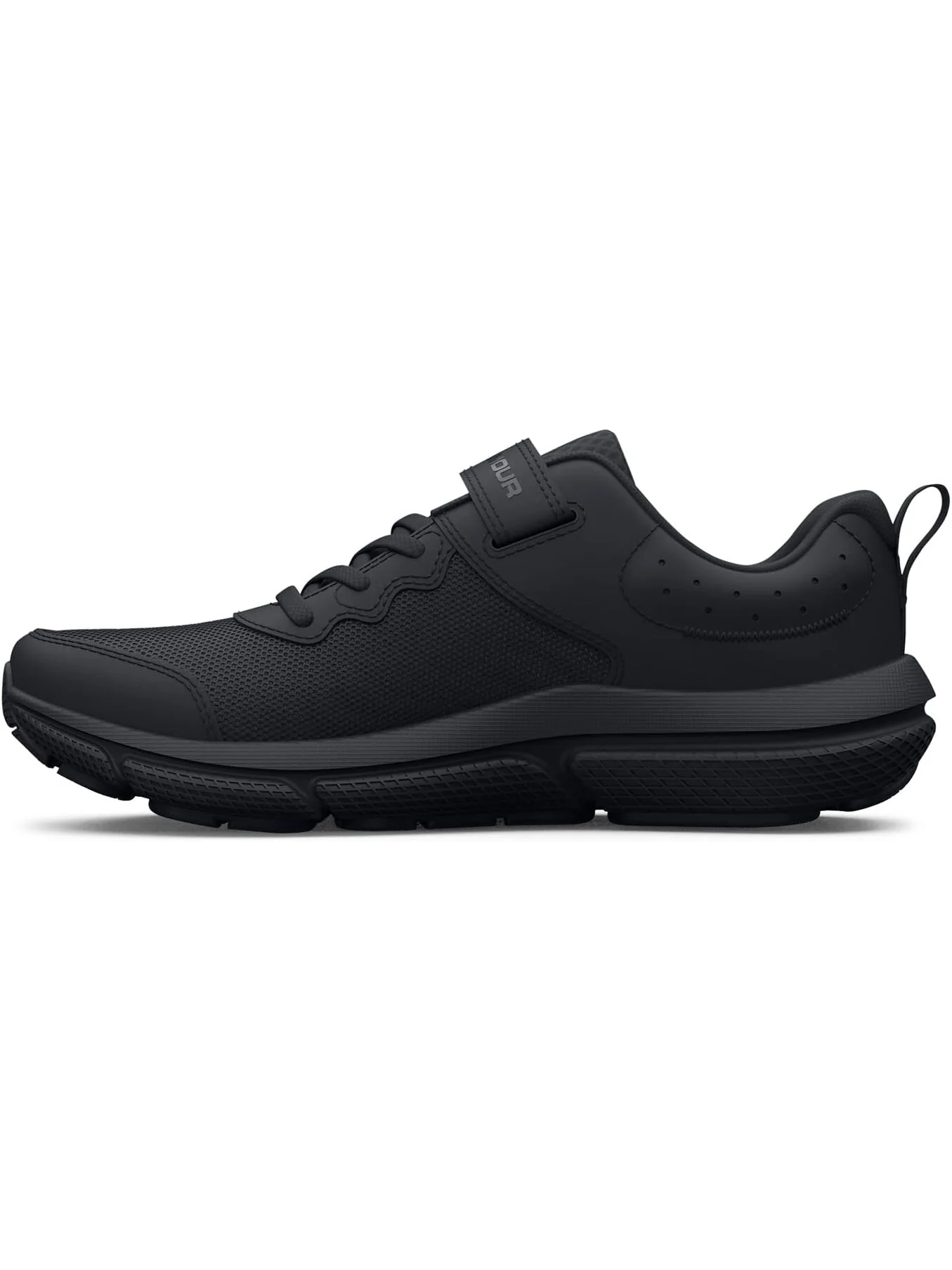Кроссовки Assert 10 Alternate Closure Under Armour — изображение 4 из 5, черный/черный/черный
